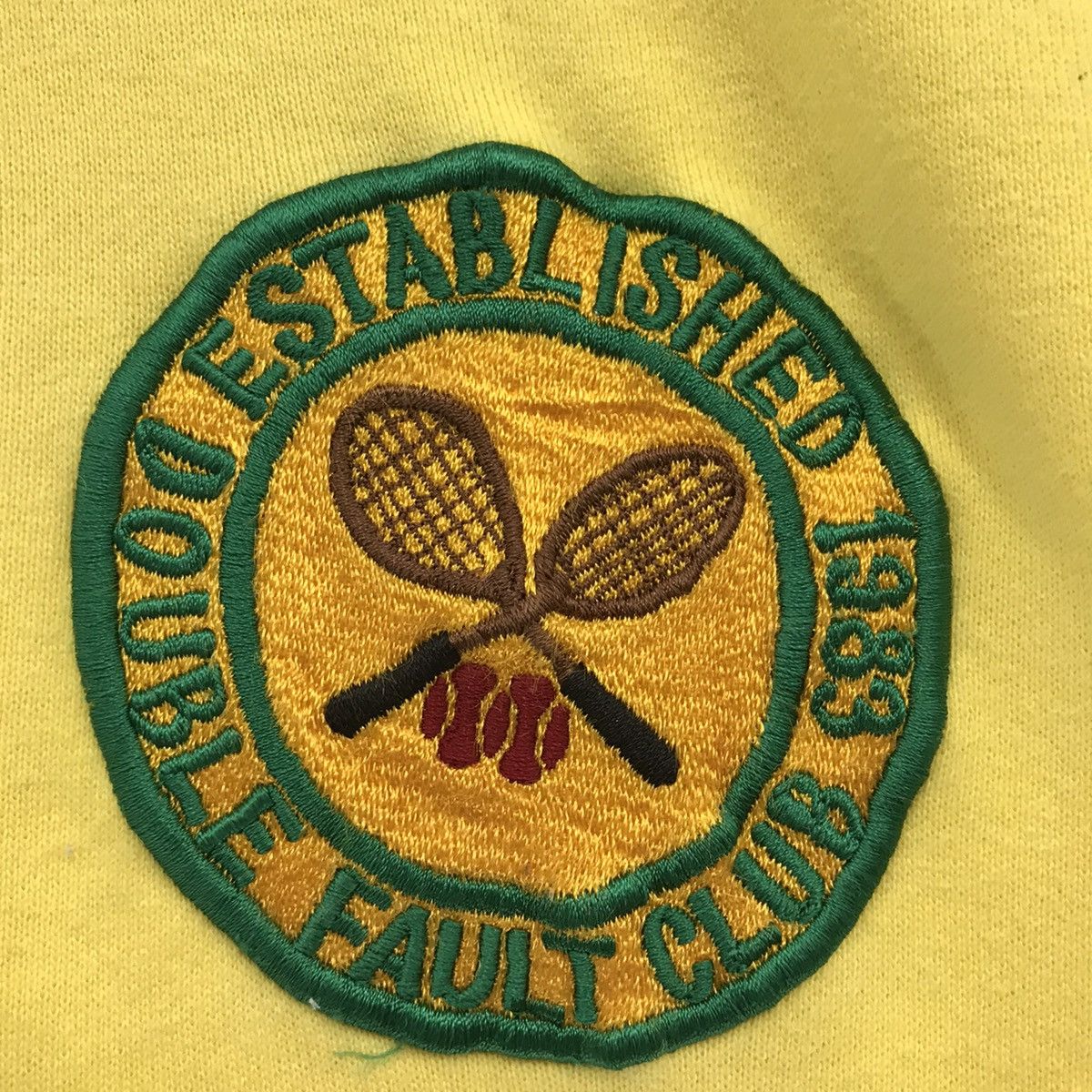 Japanese Brand × Vintage Vintage Double Fault Club Sweatshirt Embroidery Spellout Size US M / EU 48-50 / 2 - 6 Thumbnail
