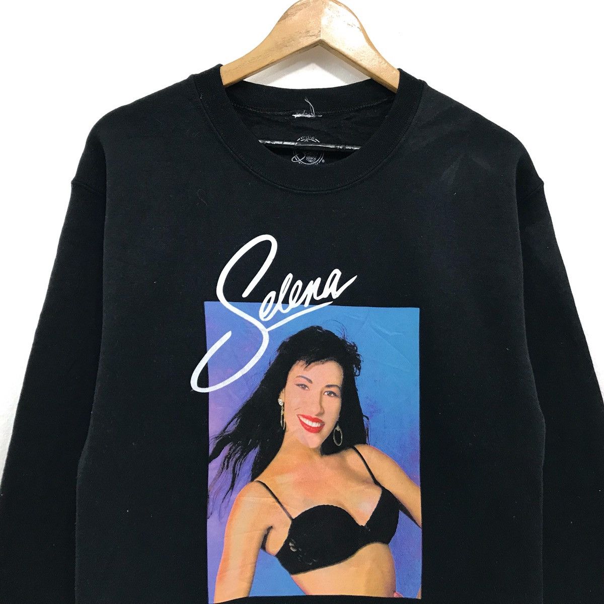 Band Tees × Japanese Brand × Vintage Vintage Selena Sweatshirt Biglogo Selena Sexy Size US S / EU 44-46 / 1 - 2 Thumbnail