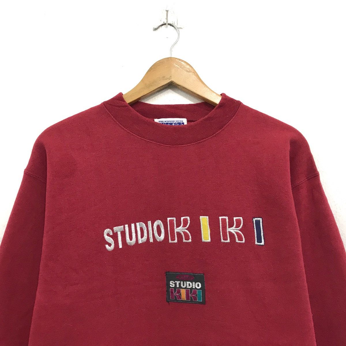 Japanese Brand × Vintage Vintage Studio Kiki Sweatshirt Embroidered Spellout Size US M / EU 48-50 / 2 - 3 Thumbnail