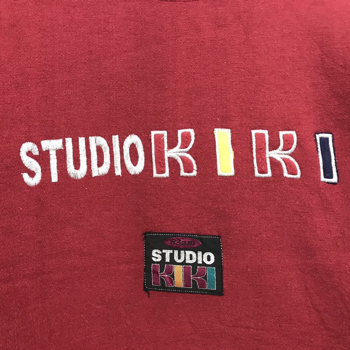 Japanese Brand × Vintage Vintage Studio Kiki Sweatshirt Embroidered Spellout Size US M / EU 48-50 / 2 - 2 Thumbnail