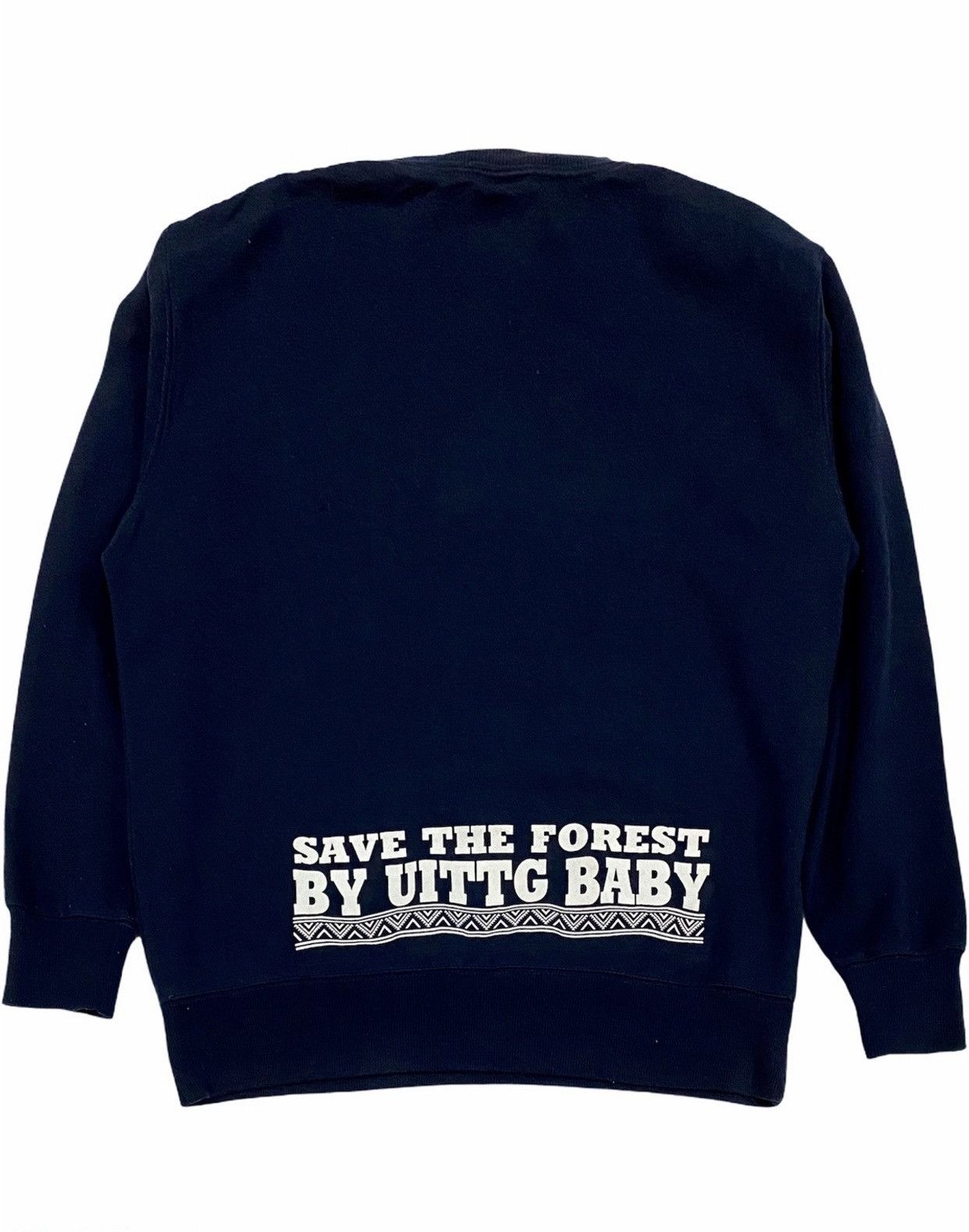 Japanese Brand × Nigo SWEATSHIRT UTTG BABY BIG SPELLOUT WITH BIG LOGO Size US M / EU 48-50 / 2 - 2 Thumbnail