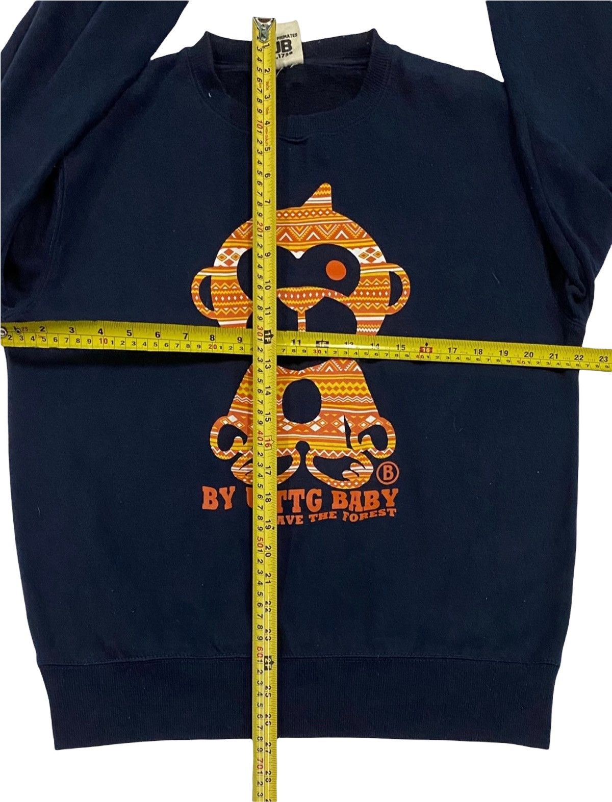 Japanese Brand × Nigo SWEATSHIRT UTTG BABY BIG SPELLOUT WITH BIG LOGO Size US M / EU 48-50 / 2 - 9 Thumbnail