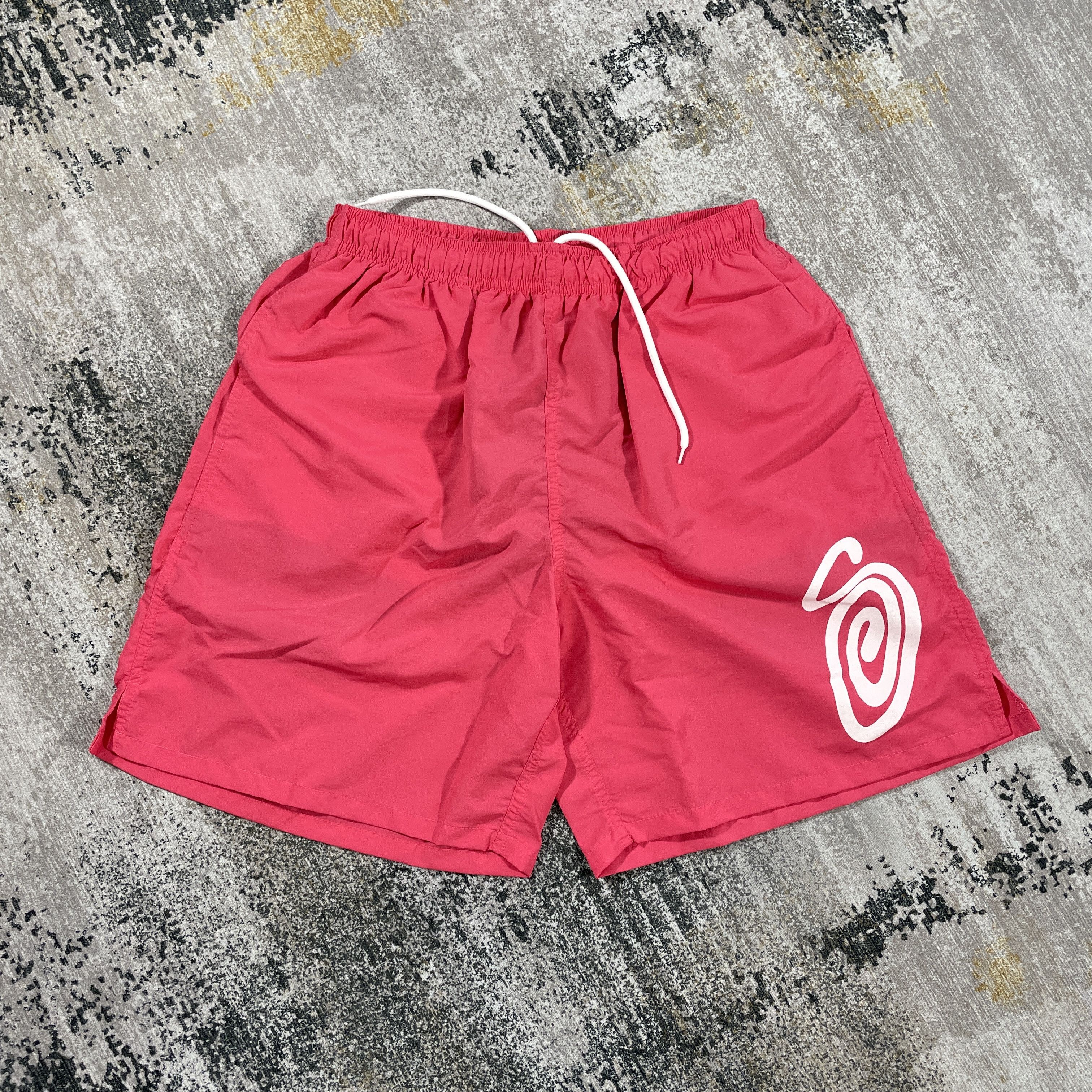Stussy Stussy  CURLY S  Water Short Pink // L | Grailed