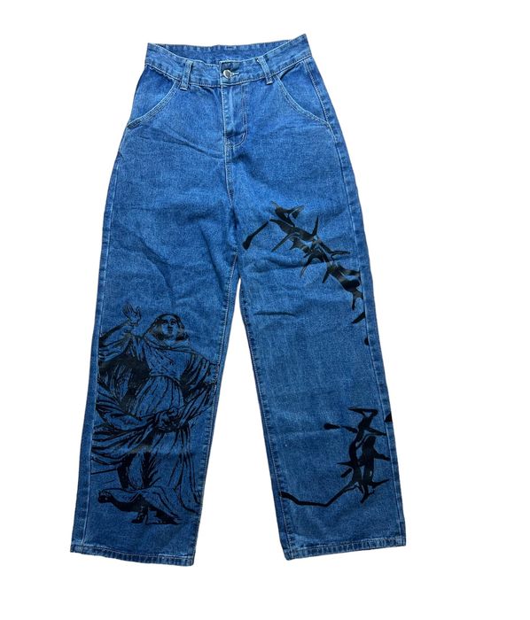 Streetwear Y2K Gothic Jeans