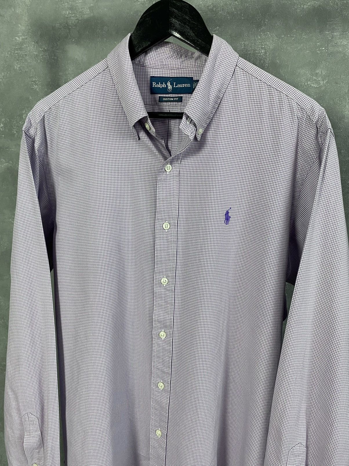 Polo Ralph Lauren × Vintage Vintage Polo Ralph Lauren Custom Fit Mini Shift Shirt Size US XL / EU 56 / 4 - 2 Thumbnail