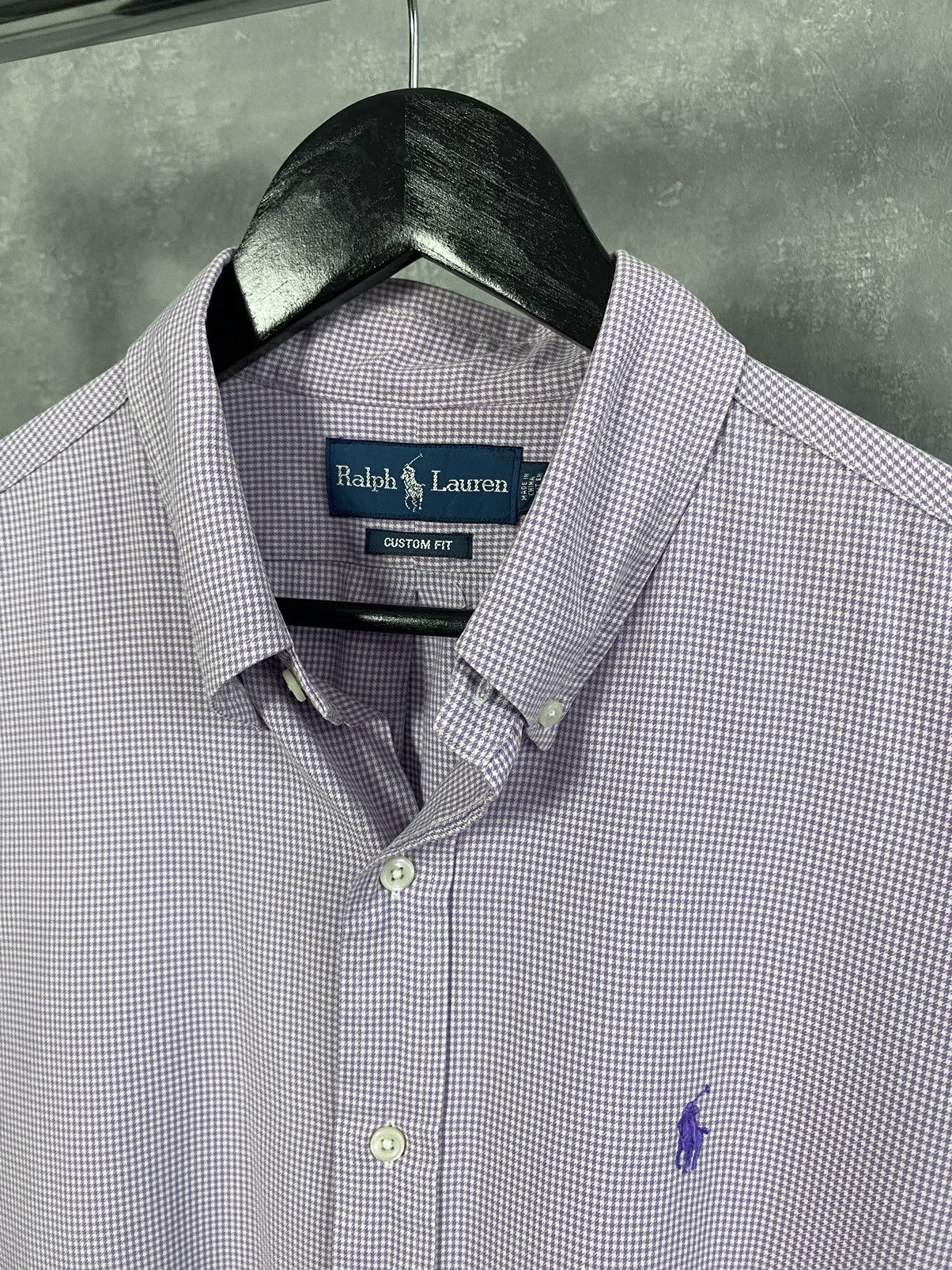Polo Ralph Lauren × Vintage Vintage Polo Ralph Lauren Custom Fit Mini Shift Shirt Size US XL / EU 56 / 4 - 3 Thumbnail