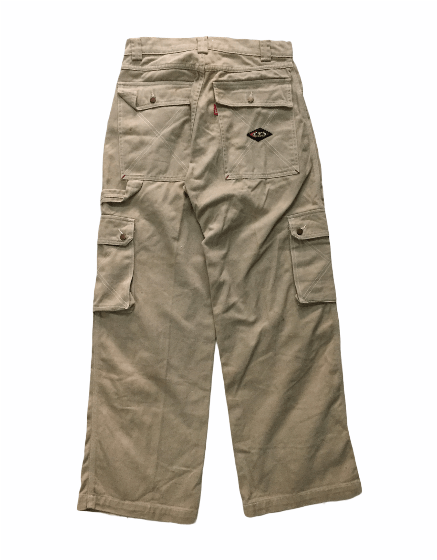 Cross Colours × JNCO × Vintage 90's CC heavy contra stitch baggy cargos carpenter pants Size US 30 / EU 46 - 1 Thumbnail