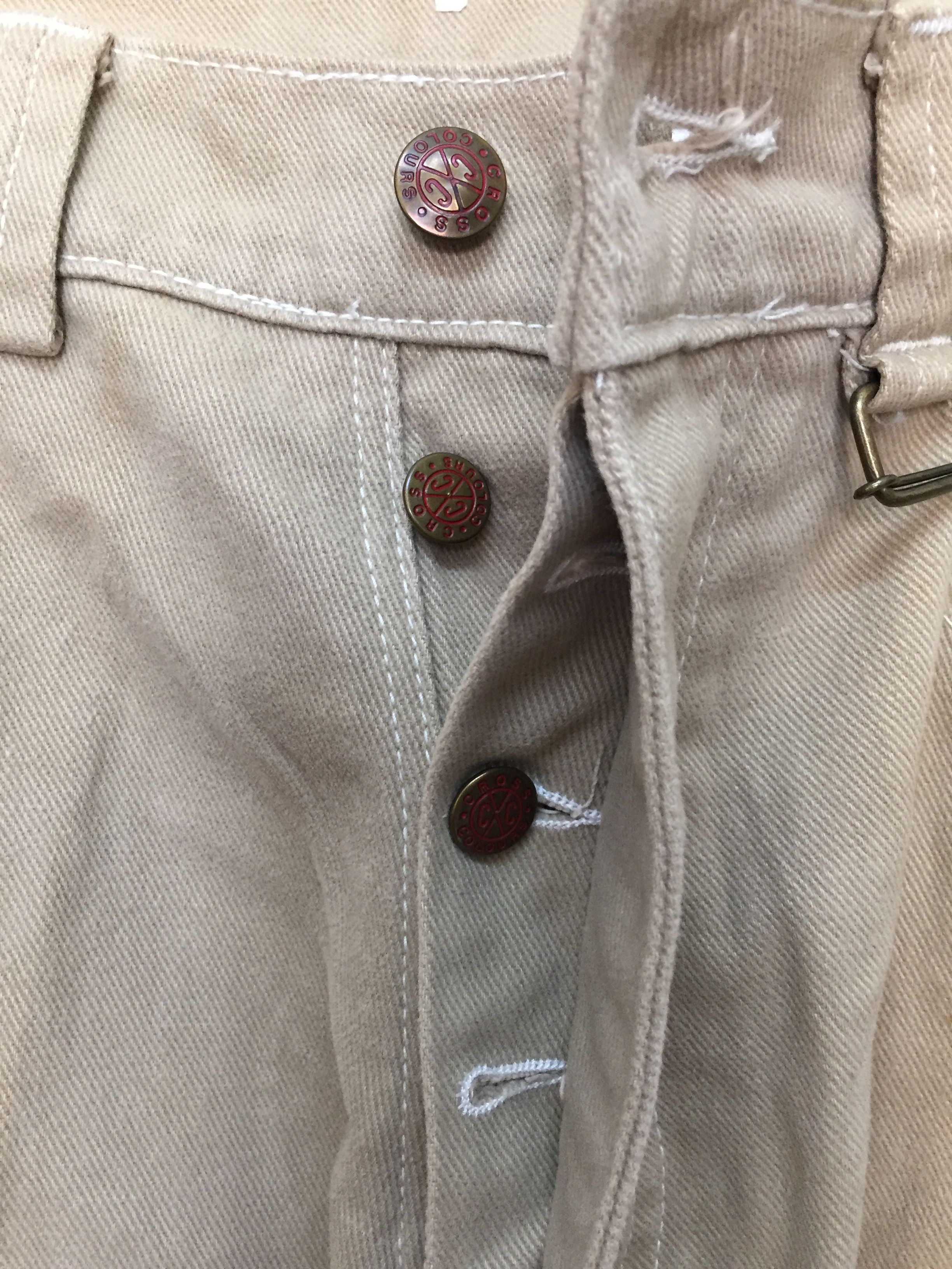 Cross Colours × JNCO × Vintage 90's CC heavy contra stitch baggy cargos carpenter pants Size US 30 / EU 46 - 10 Thumbnail