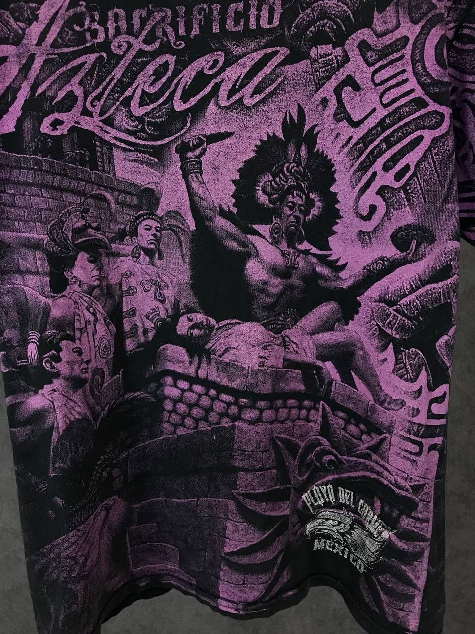 Other × Vintage Aztec vintage history overprinted tee Size US L / EU 52-54 / 3 - 3 Thumbnail