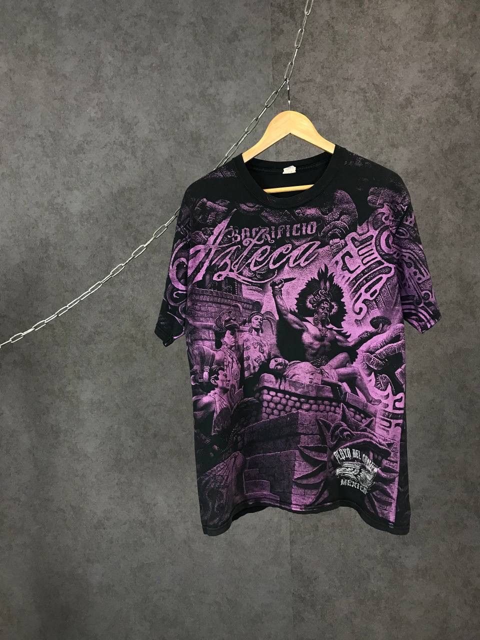 Other × Vintage Aztec vintage history overprinted tee Size US L / EU 52-54 / 3 - 1 Thumbnail