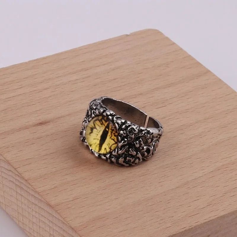 Jewelry Yello Evil Eye Adjustable Ring Size ONE SIZE - 5 Thumbnail