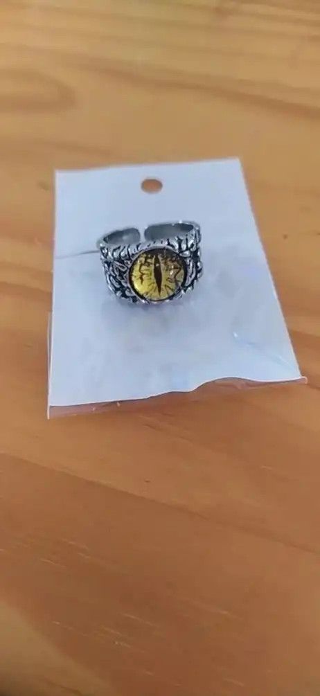 Jewelry Yello Evil Eye Adjustable Ring Size ONE SIZE - 3 Thumbnail