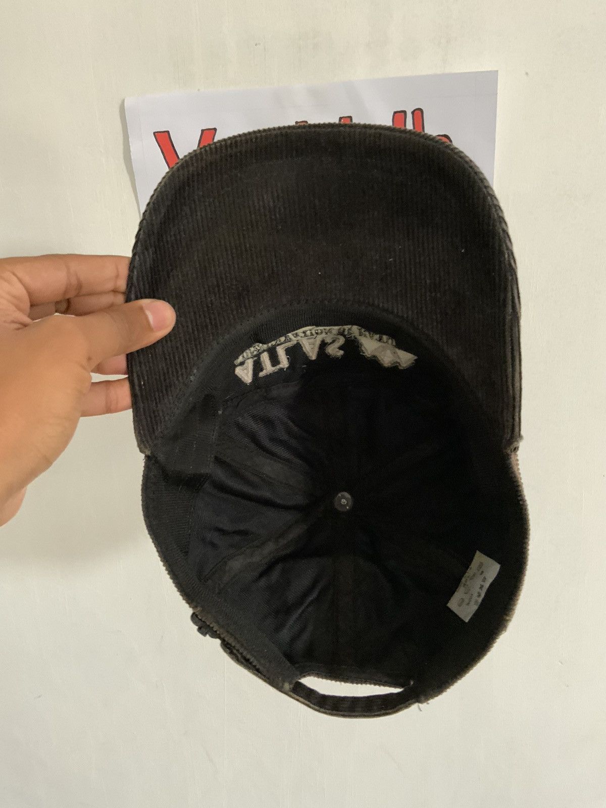 Vintage Vintage Atlas of Animal Fade Rusty Corduroi Ski Hat Size ONE SIZE - 7 Thumbnail