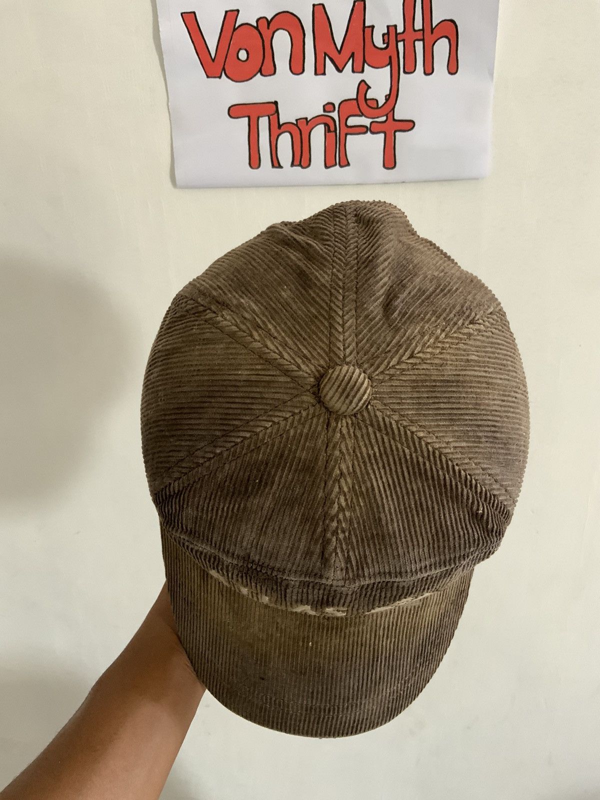 Vintage Vintage Atlas of Animal Fade Rusty Corduroi Ski Hat Size ONE SIZE - 6 Thumbnail