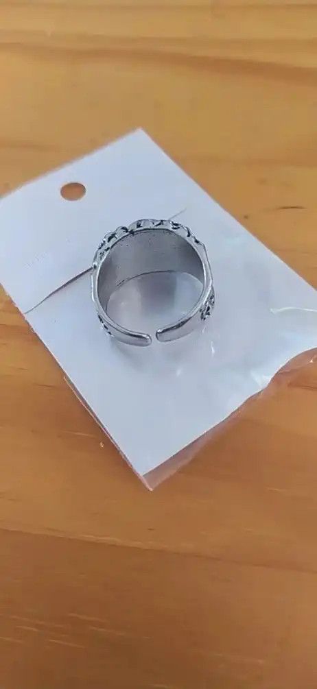 Jewelry Purple Evil Eye Adjustable Ring Size ONE SIZE - 3 Thumbnail
