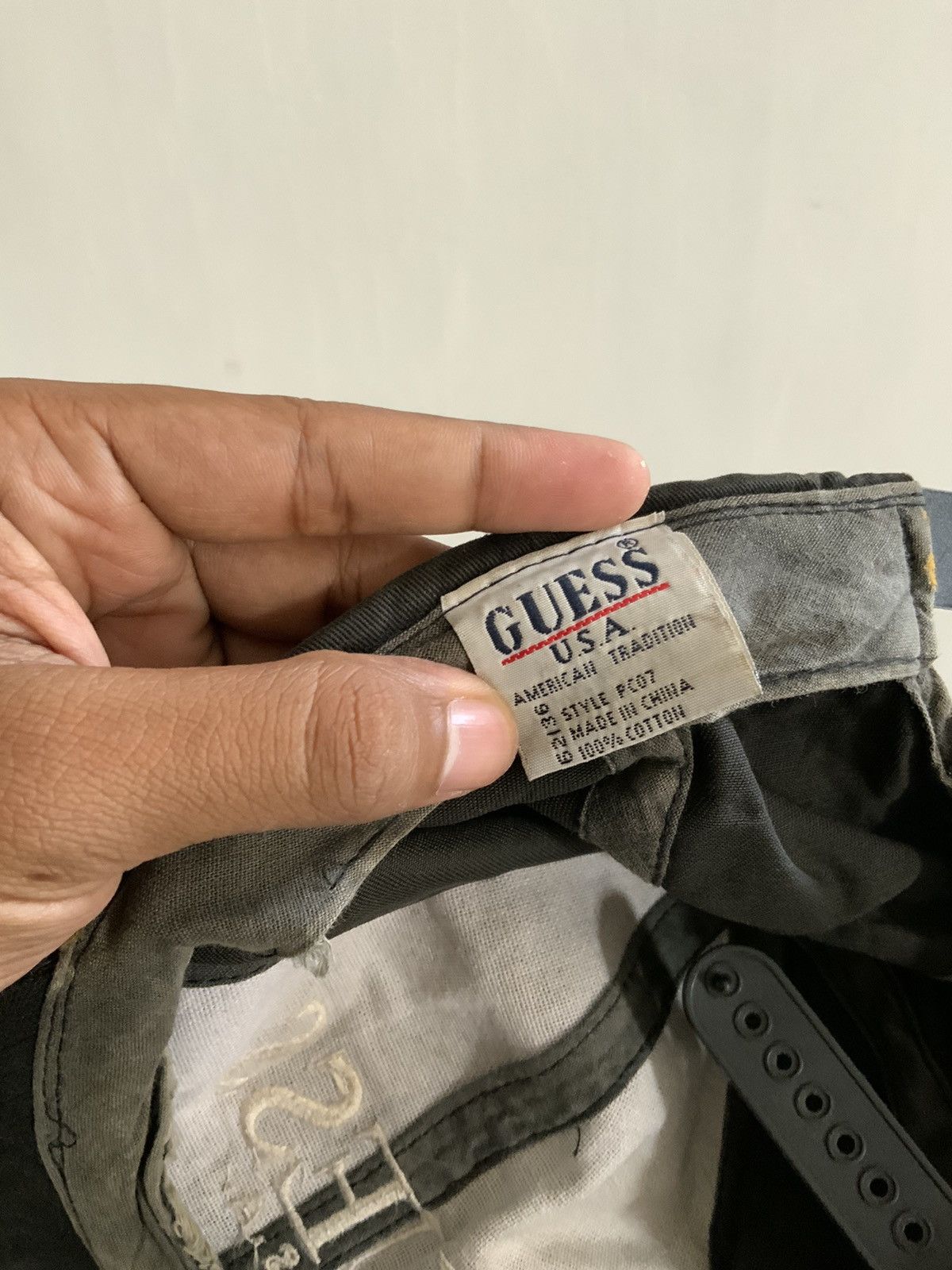 Guess Guess U.S.A Rusty Vintage Hat Size ONE SIZE - 17 Thumbnail