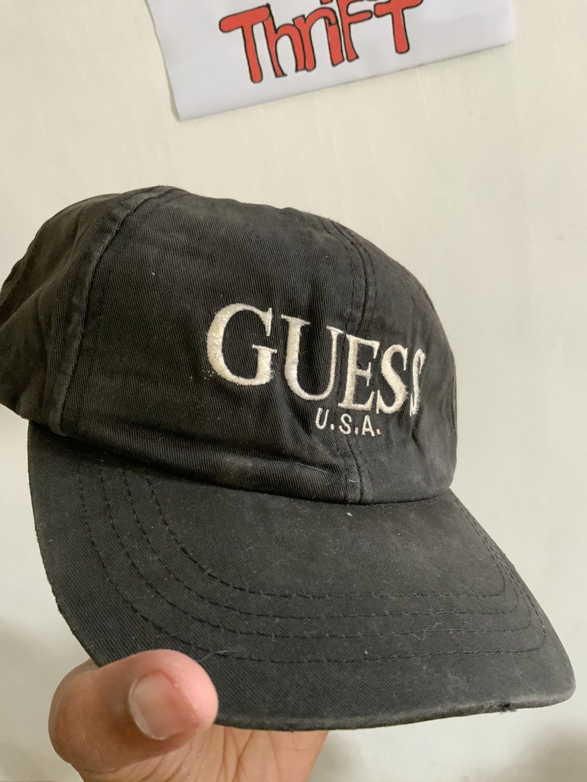 Guess Guess U.S.A Rusty Vintage Hat Size ONE SIZE - 12 Thumbnail