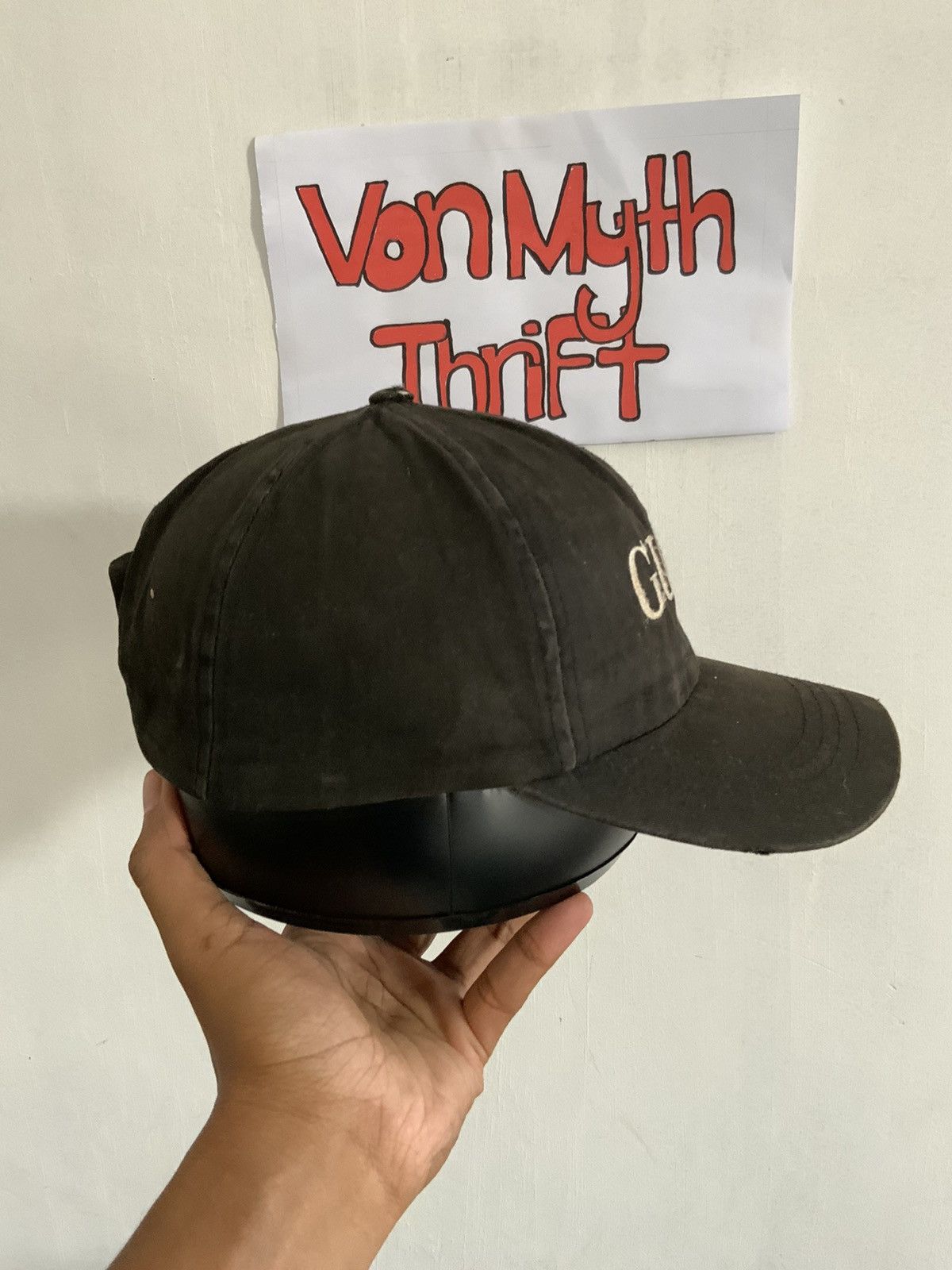 Guess Guess U.S.A Rusty Vintage Hat Size ONE SIZE - 4 Thumbnail