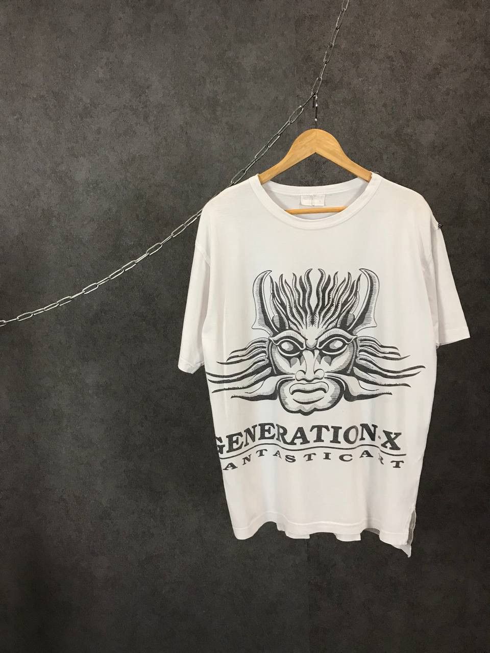 Japanese Brand × Vintage Generation-X fantastic art overprinted vintage tee Size US M / EU 48-50 / 2 - 1 Thumbnail