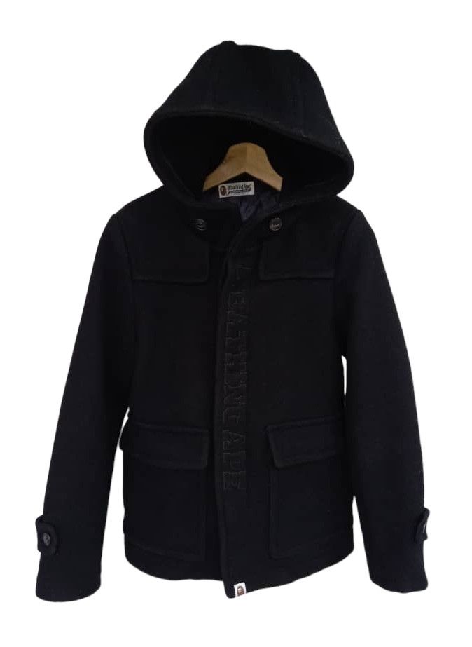 Bape Vintage Bathing Ape Duffle Coat Size US S / EU 44-46 / 1 - 1 Thumbnail