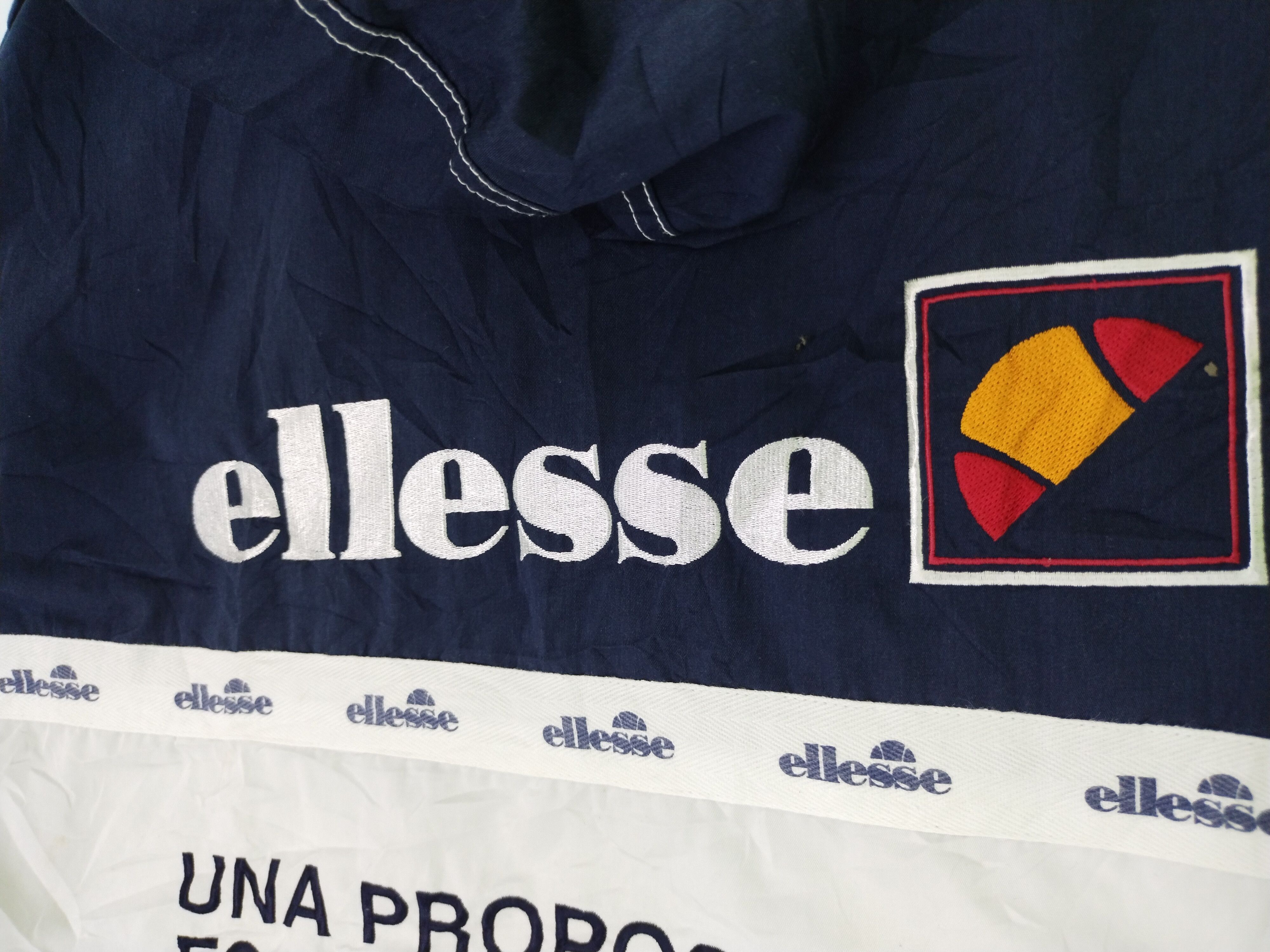 Ellesse 🤝 BINDING OFFER 🤝 VTG Embroidery Windbreaker Jacket Size US L / EU 52-54 / 3 - 10 Thumbnail