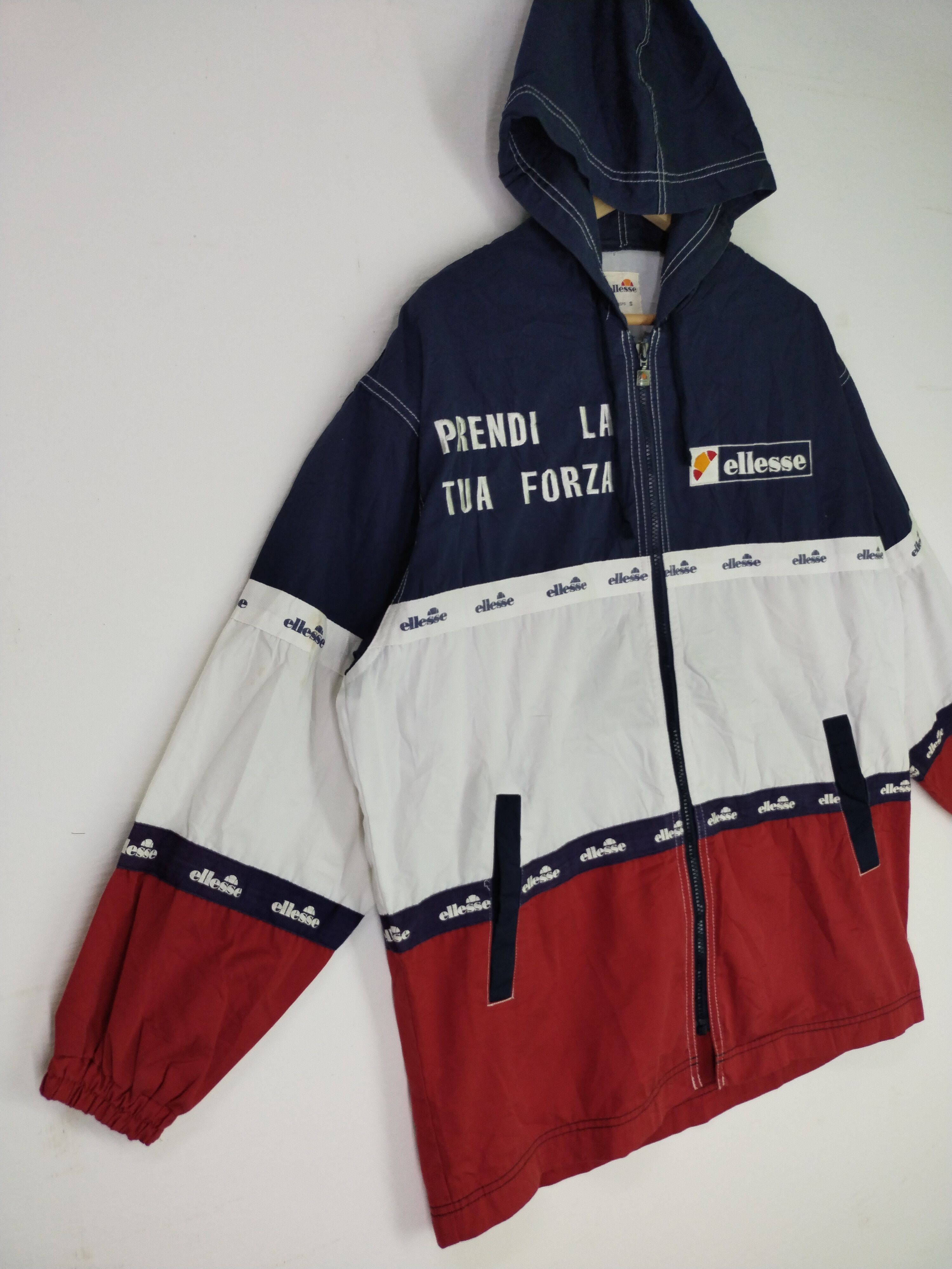 Ellesse 🤝 BINDING OFFER 🤝 VTG Embroidery Windbreaker Jacket Size US L / EU 52-54 / 3 - 2 Thumbnail