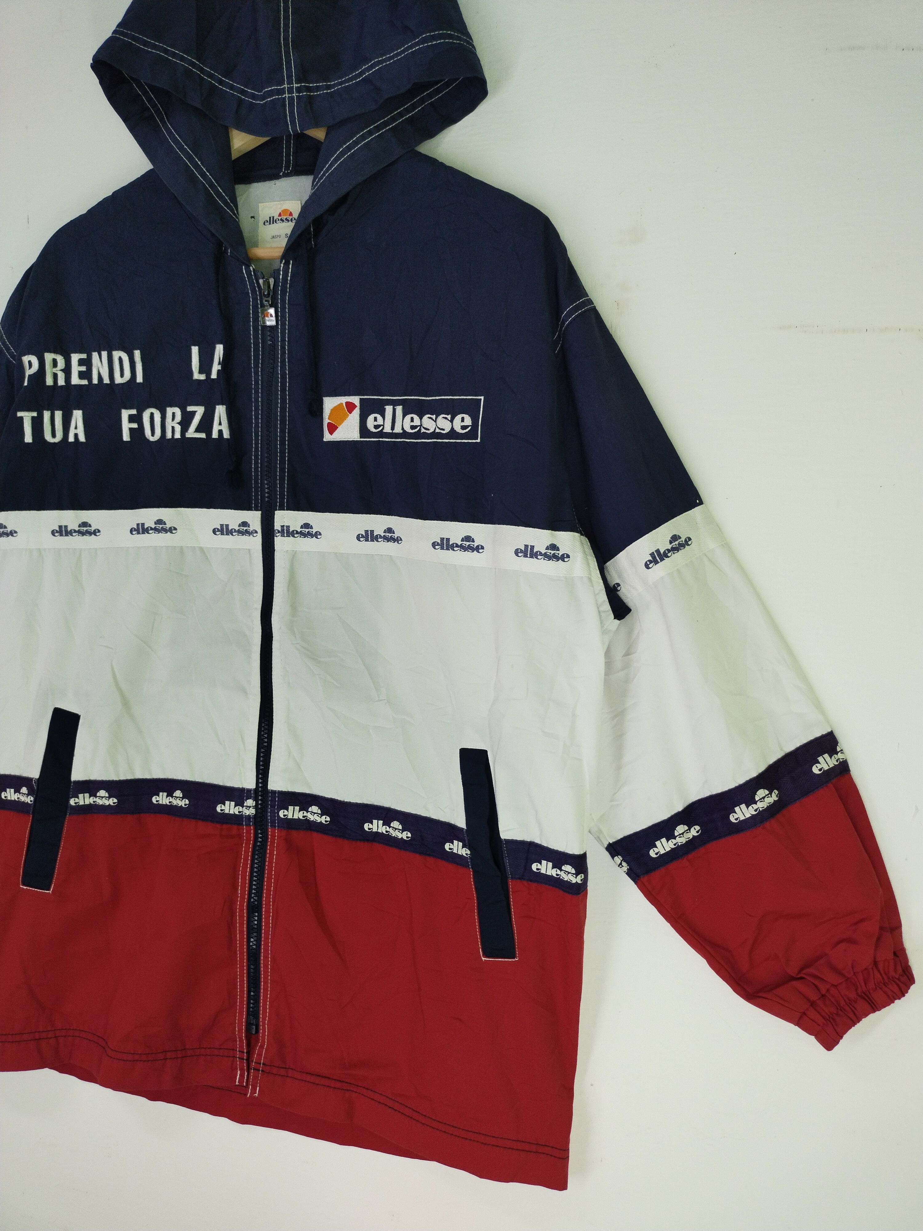 Ellesse 🤝 BINDING OFFER 🤝 VTG Embroidery Windbreaker Jacket Size US L / EU 52-54 / 3 - 3 Thumbnail