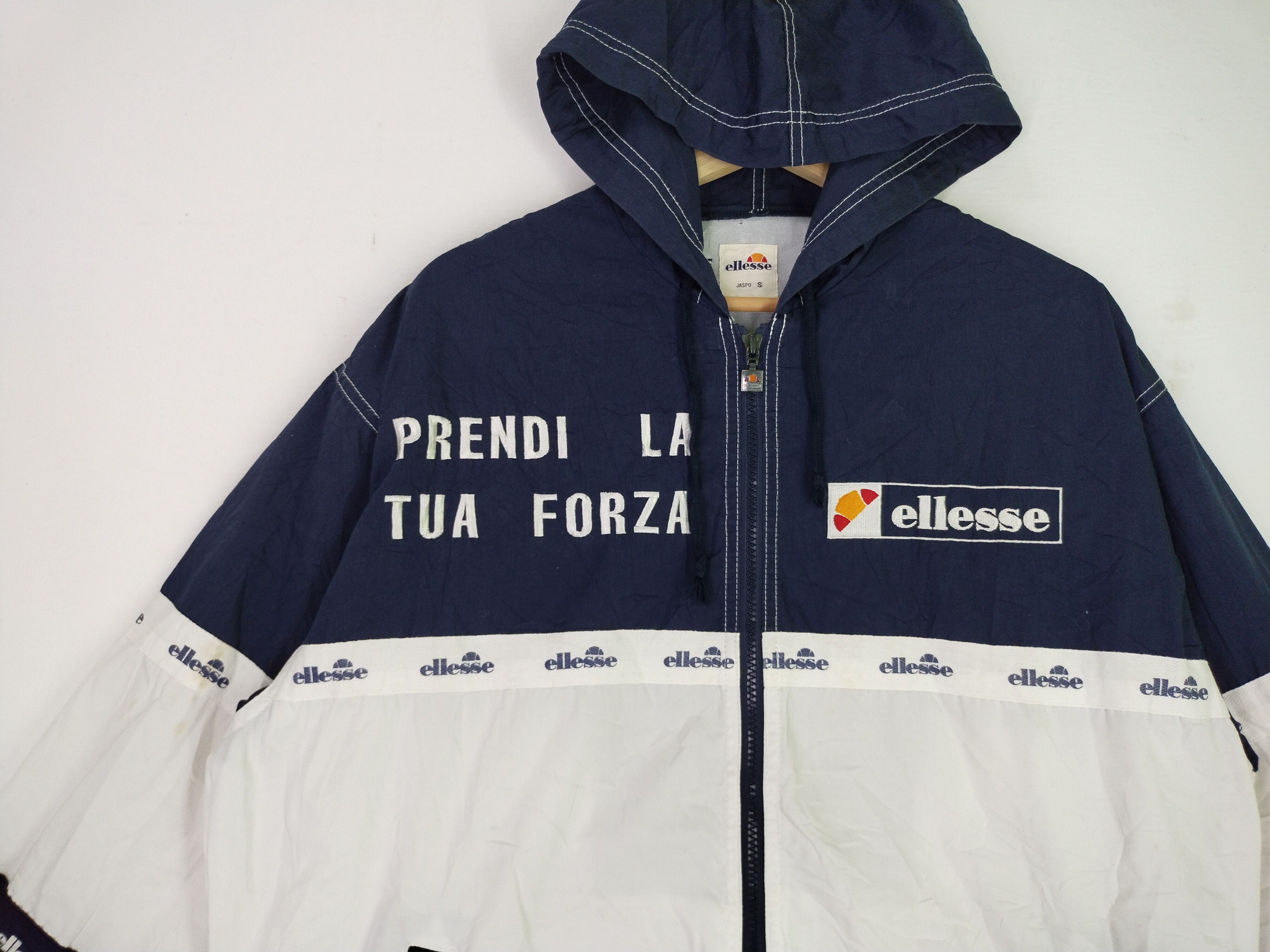 Ellesse 🤝 BINDING OFFER 🤝 VTG Embroidery Windbreaker Jacket Size US L / EU 52-54 / 3 - 6 Thumbnail