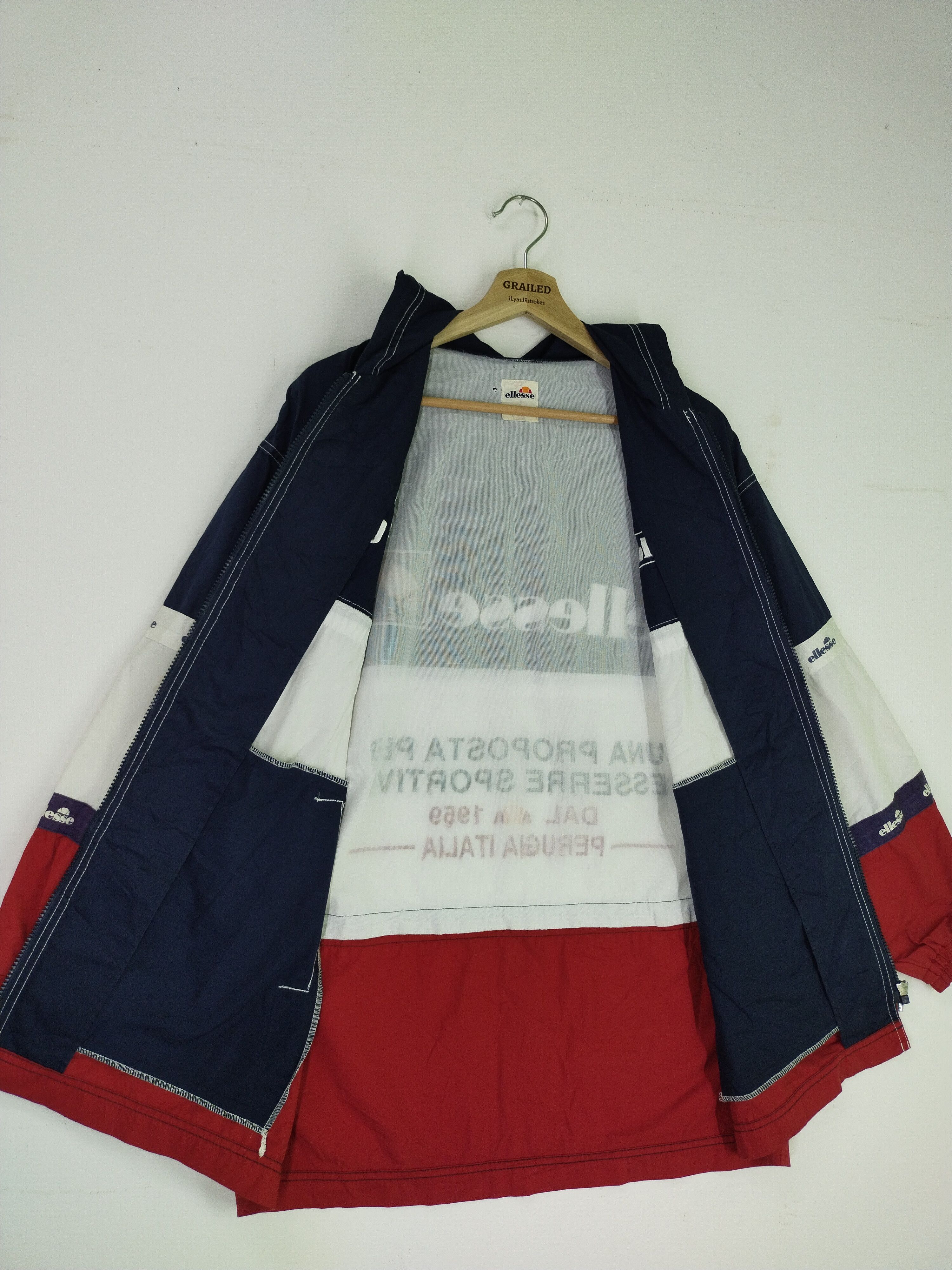 Ellesse 🤝 BINDING OFFER 🤝 VTG Embroidery Windbreaker Jacket Size US L / EU 52-54 / 3 - 13 Thumbnail