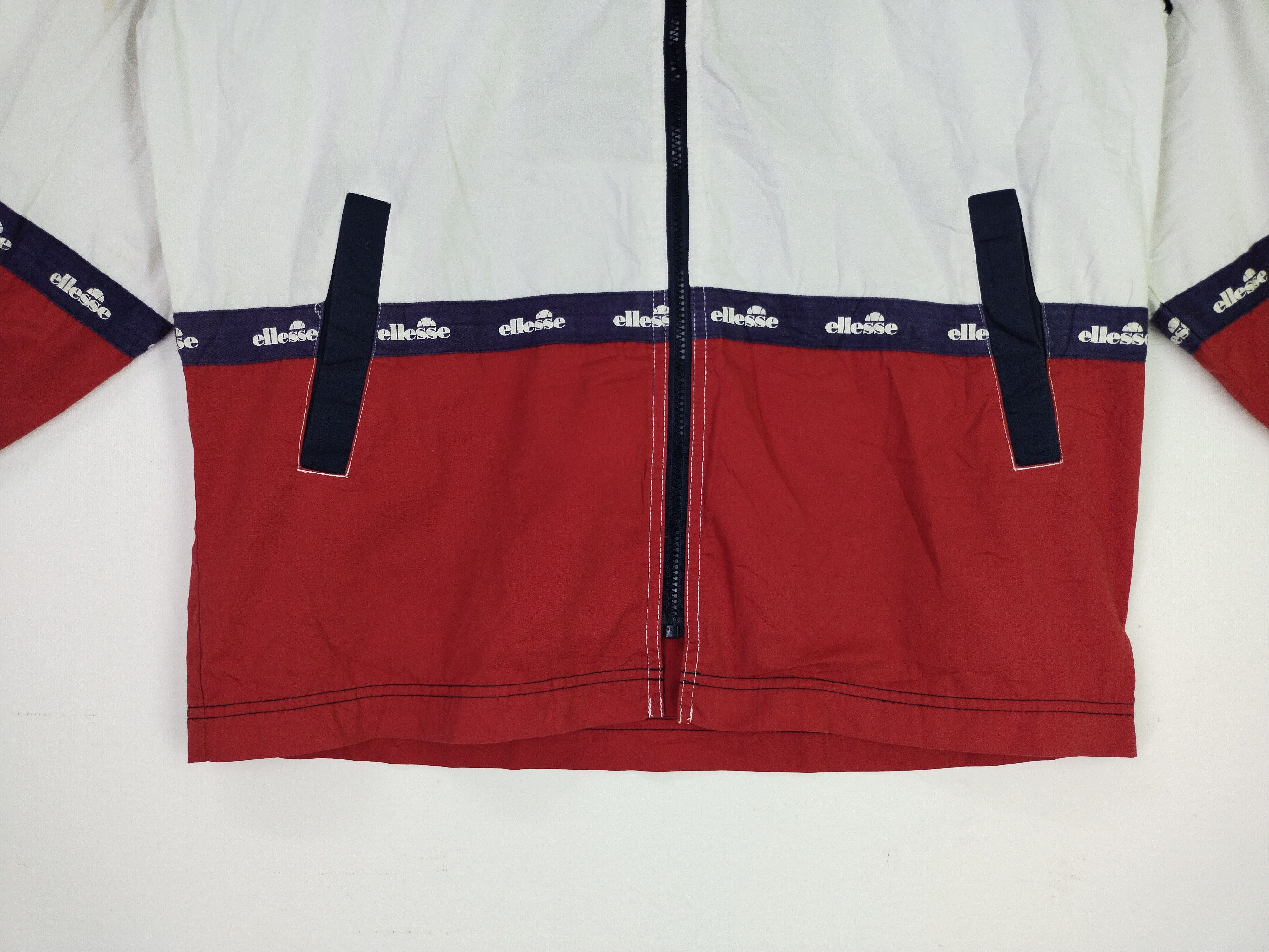 Ellesse 🤝 BINDING OFFER 🤝 VTG Embroidery Windbreaker Jacket Size US L / EU 52-54 / 3 - 7 Thumbnail