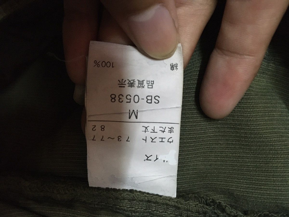 Japanese Brand Distressed Bartack Cargo Multipockets Tactical Style Size US 32 / EU 48 - 10 Thumbnail