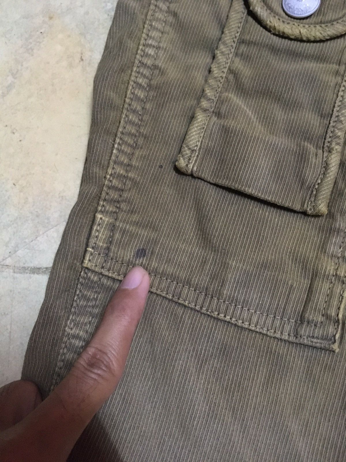 Japanese Brand Distressed Bartack Cargo Multipockets Tactical Style Size US 32 / EU 48 - 18 Thumbnail