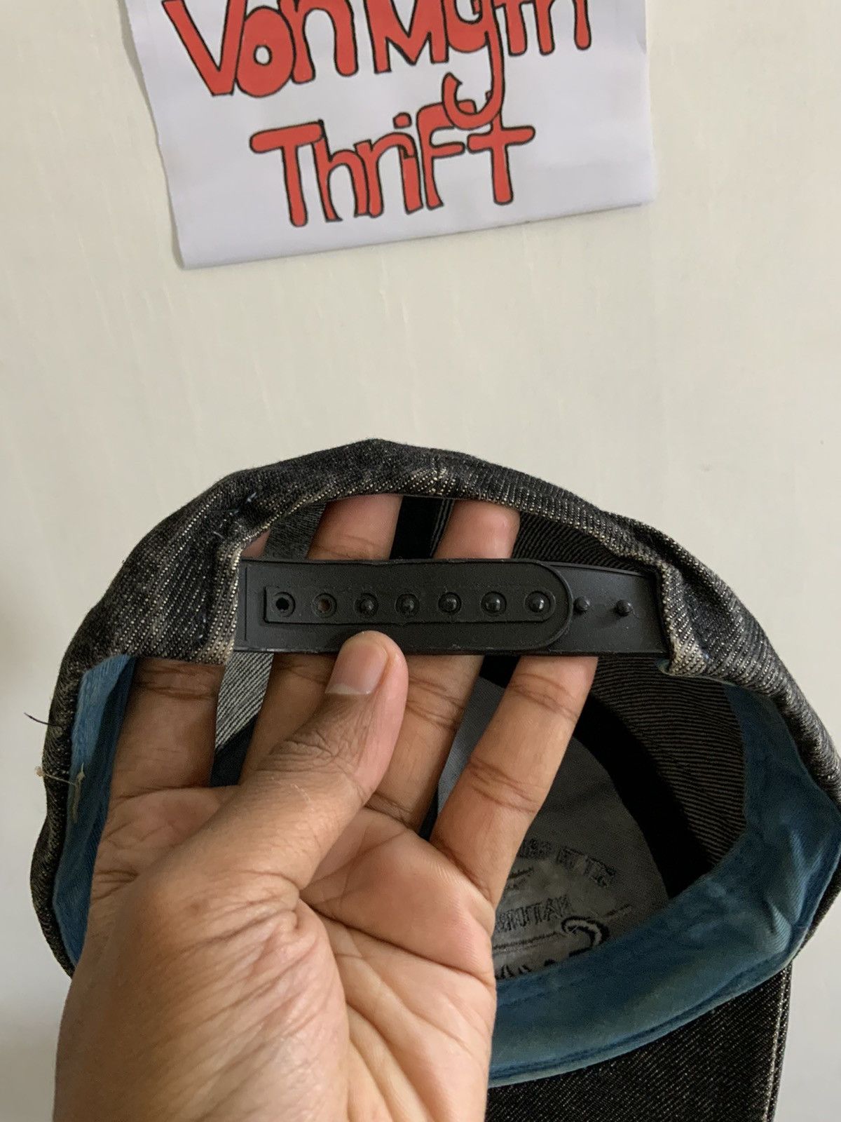 Japanese Brand Vintage Front Runner Explosion Fade Denime Hat Size ONE SIZE - 11 Thumbnail