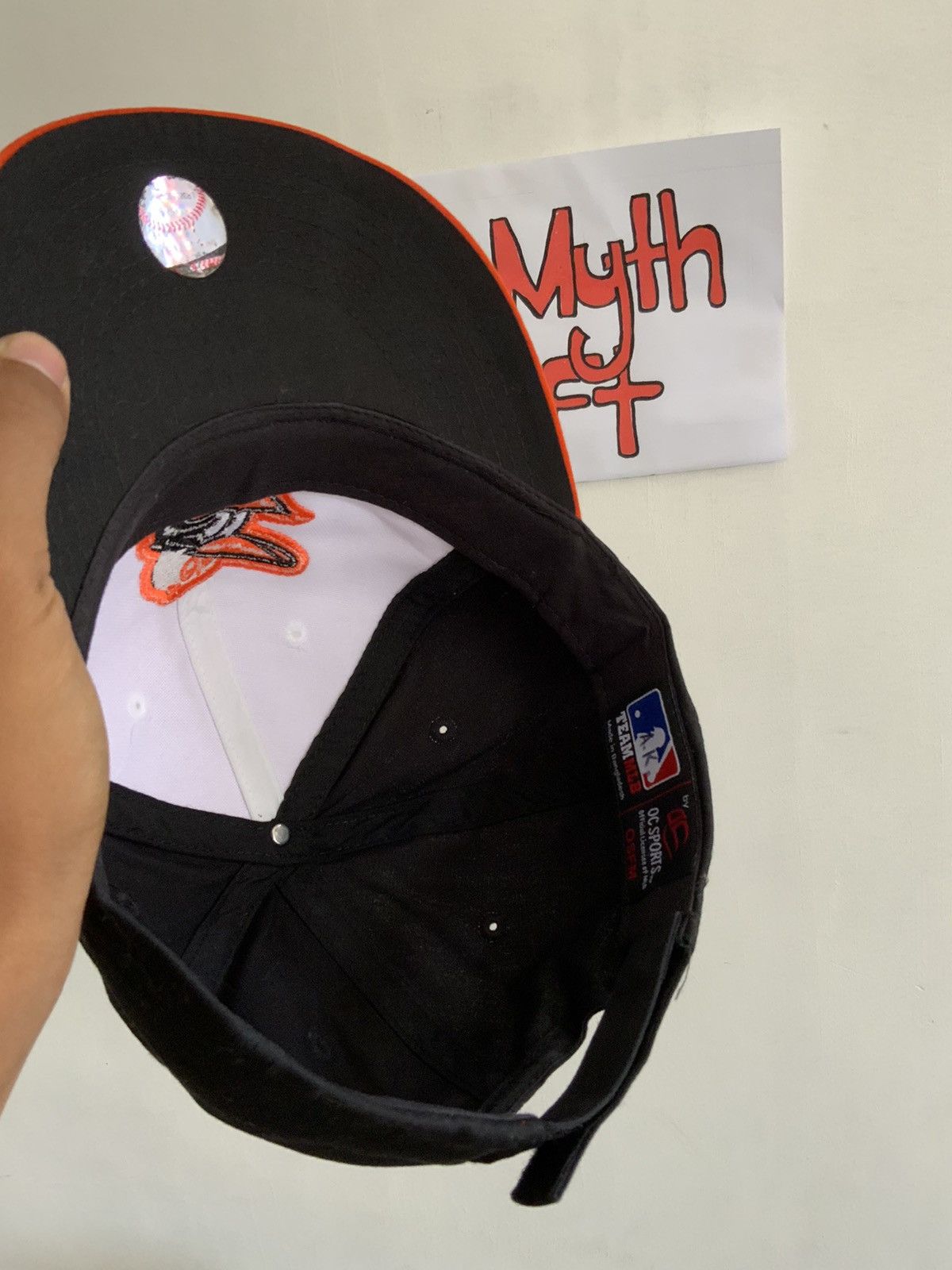 MLB Orange MLB Duck Hat Size ONE SIZE - 11 Thumbnail