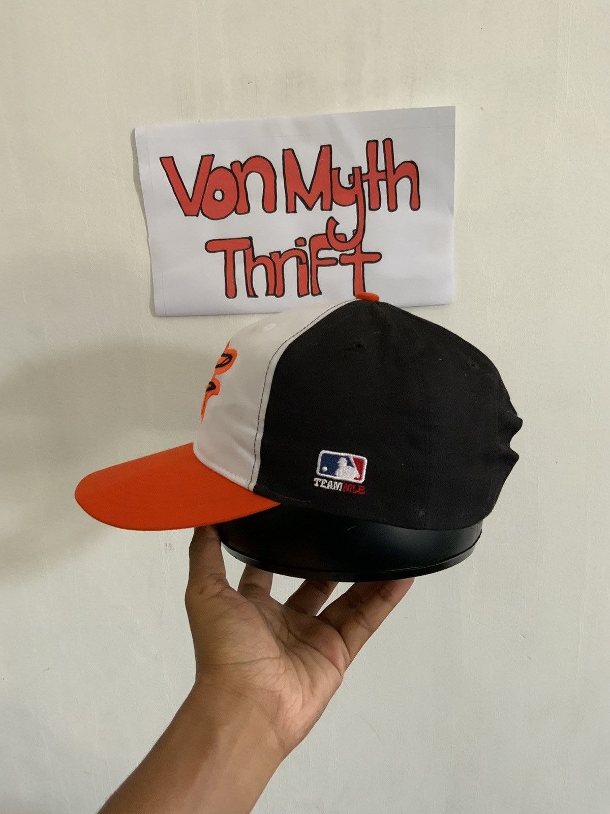 MLB Orange MLB Duck Hat Size ONE SIZE - 2 Thumbnail