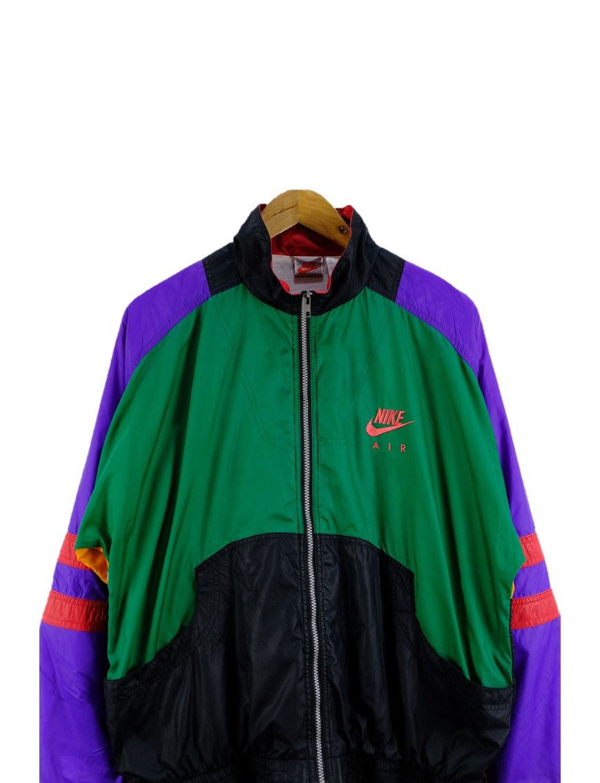 Nike Vintage Nike Air Jordan Colourful Rare Jacket Size US XL / EU 56 / 4 - 6 Thumbnail
