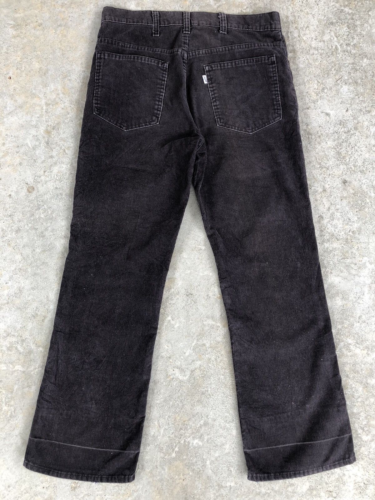 If Six Was Nine Vintage 80’s Levi’s Flared Jeans Corduroy Pants 517 Size US 33 - 2 Thumbnail