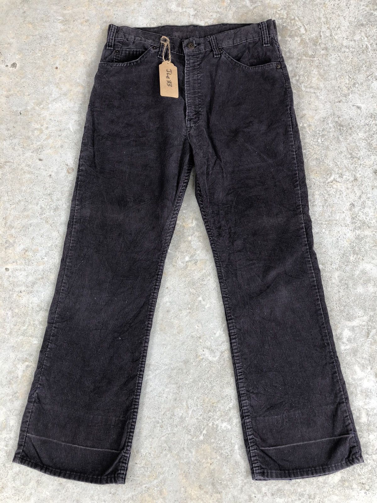 If Six Was Nine Vintage 80’s Levi’s Flared Jeans Corduroy Pants 517 Size US 33 - 1 Thumbnail