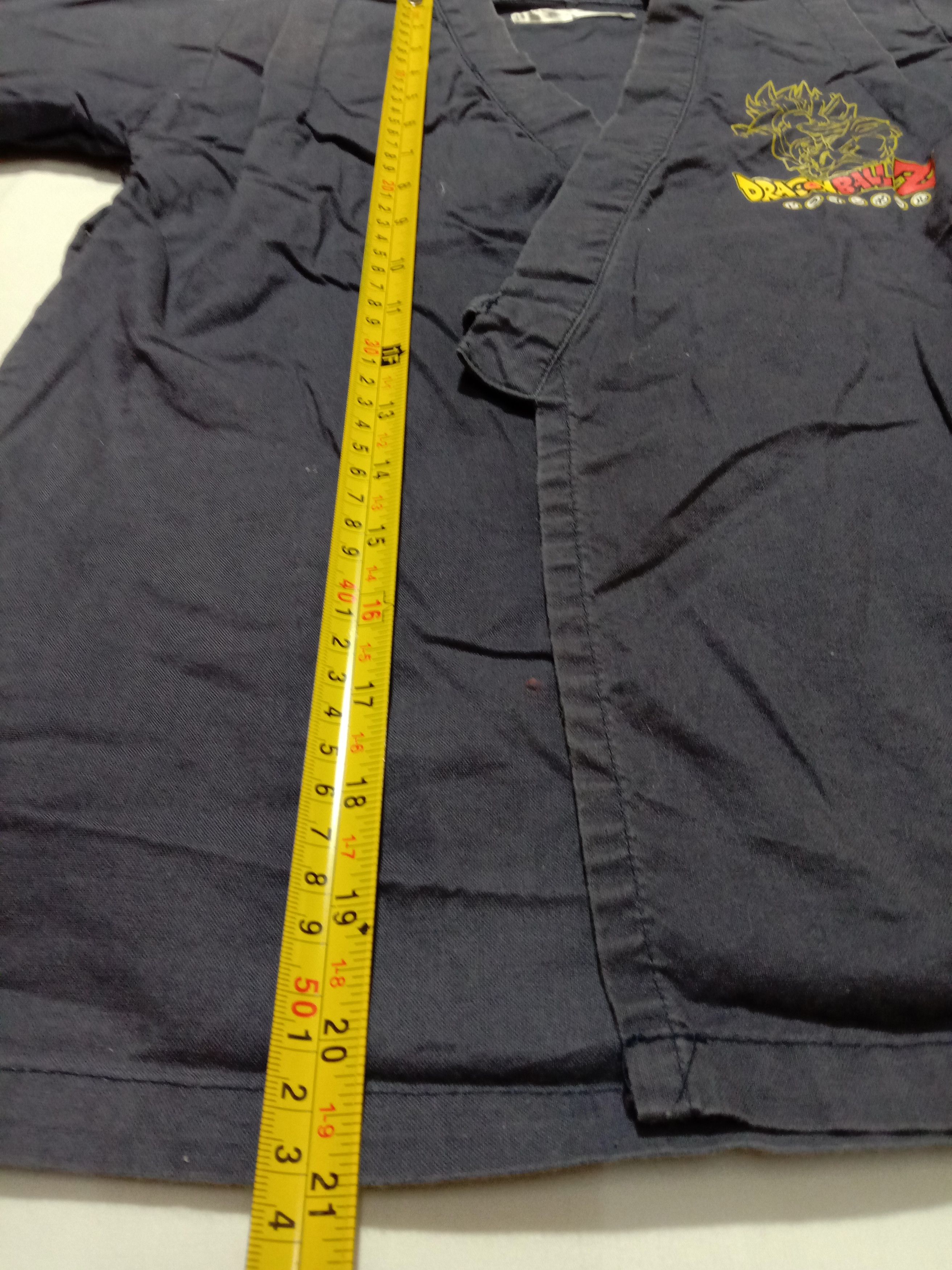 Anime Dragon Ball Z Kimono Noragi Jinbei Haori Cardigan Jacket Size XXS / US 00 / IT 34 - 7 Thumbnail