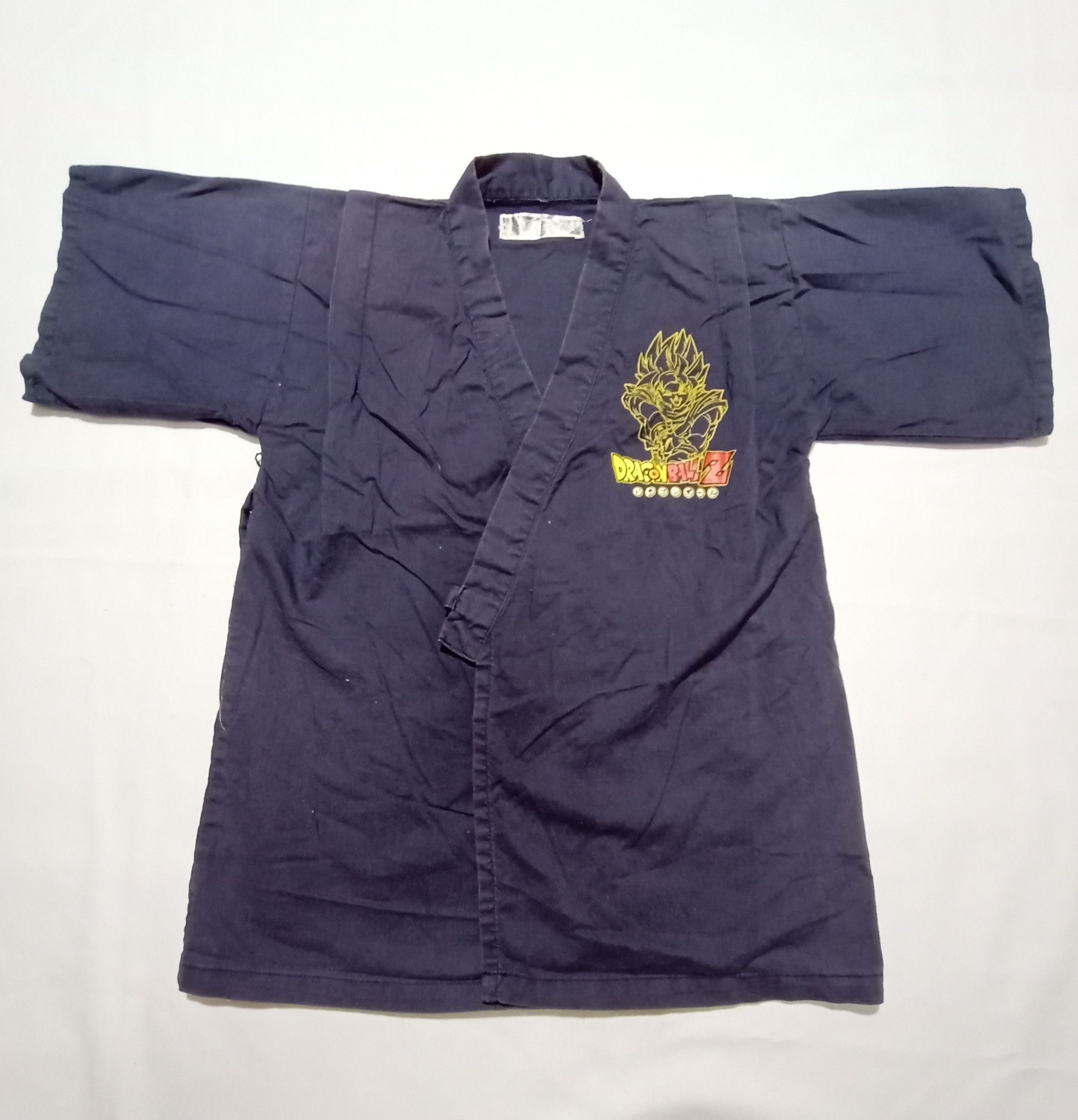 Anime Dragon Ball Z Kimono Noragi Jinbei Haori Cardigan Jacket Size XXS / US 00 / IT 34 - 3 Thumbnail