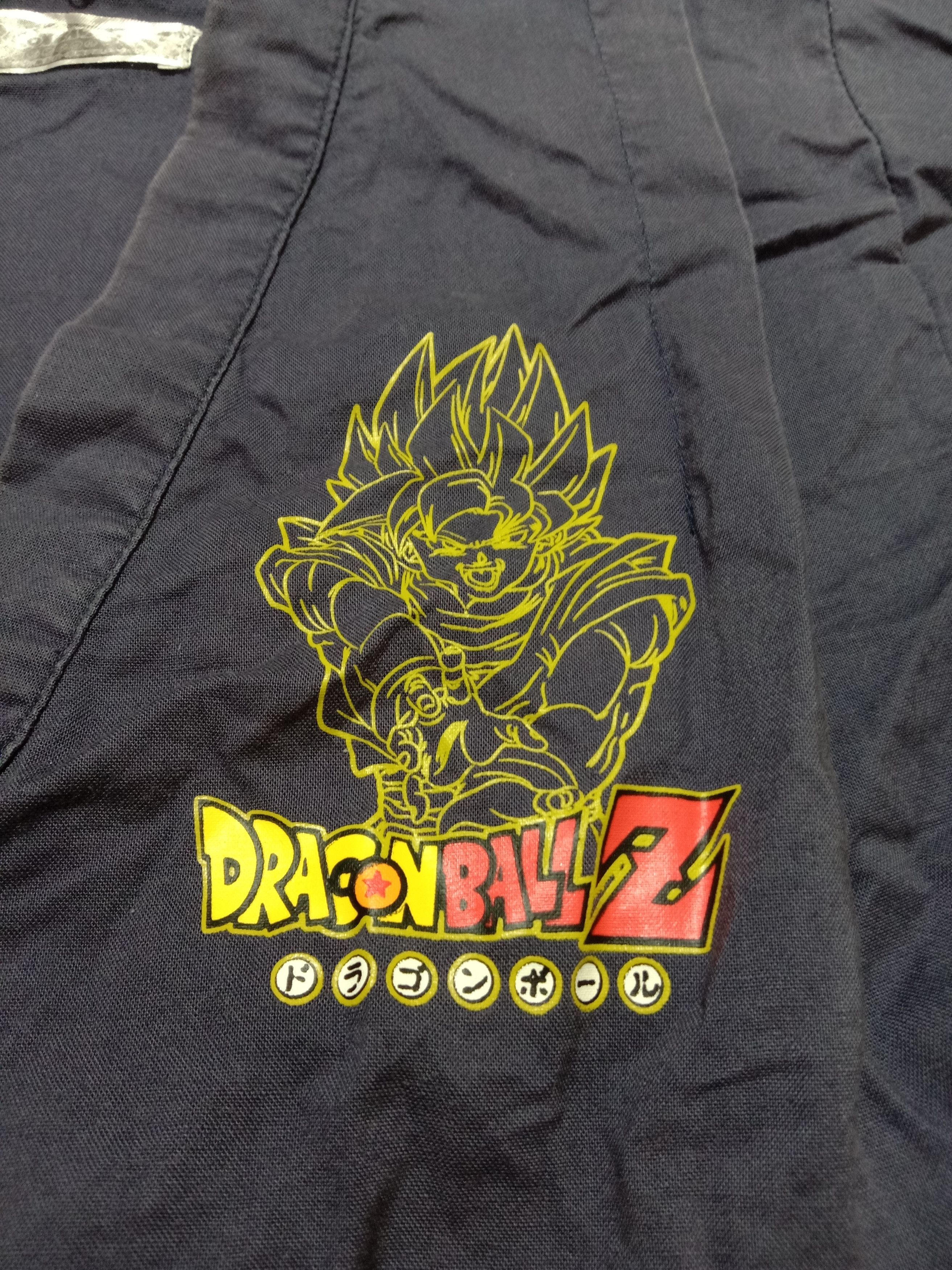 Anime Dragon Ball Z Kimono Noragi Jinbei Haori Cardigan Jacket Size XXS / US 00 / IT 34 - 4 Thumbnail