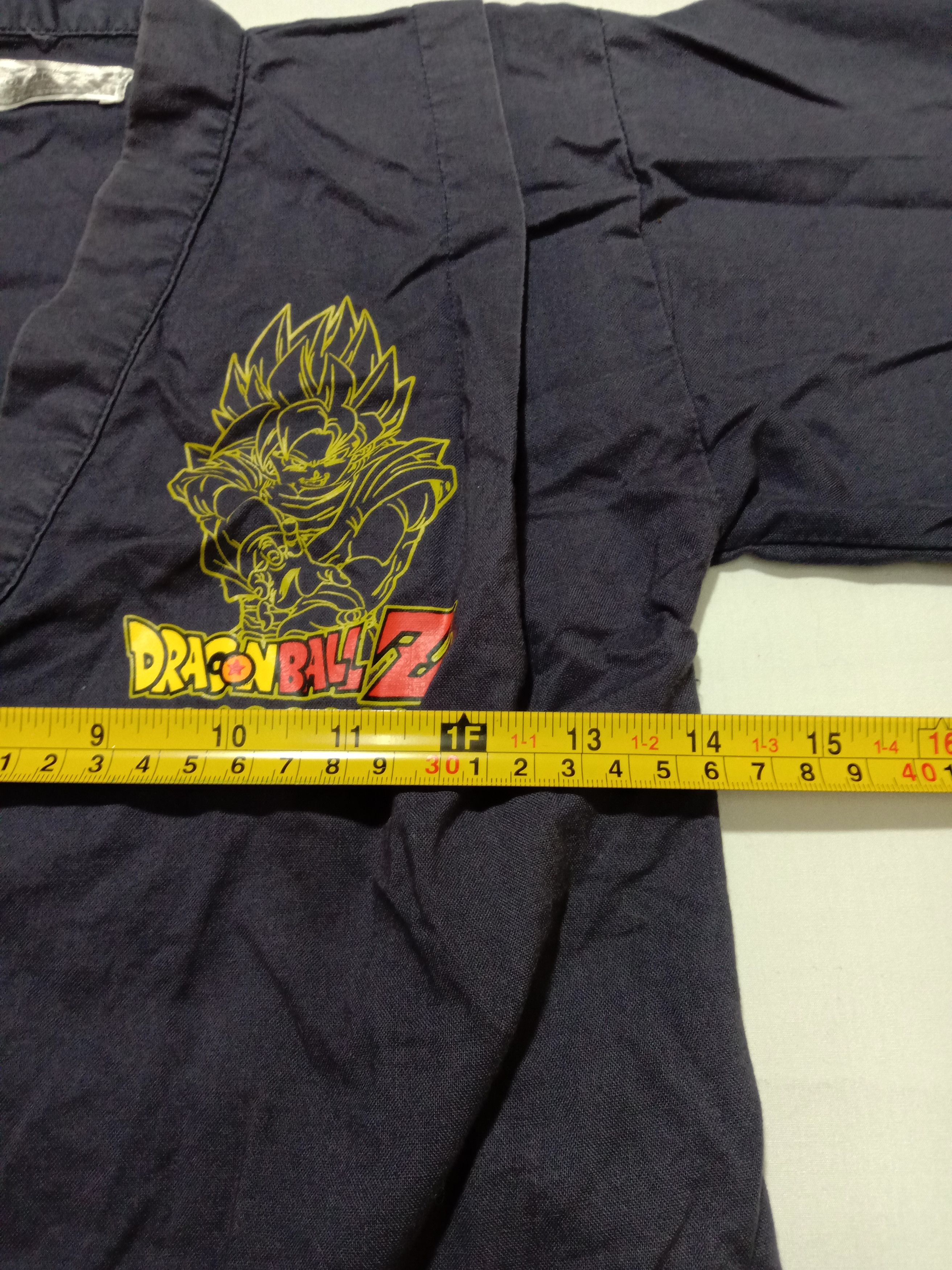 Anime Dragon Ball Z Kimono Noragi Jinbei Haori Cardigan Jacket Size XXS / US 00 / IT 34 - 8 Thumbnail