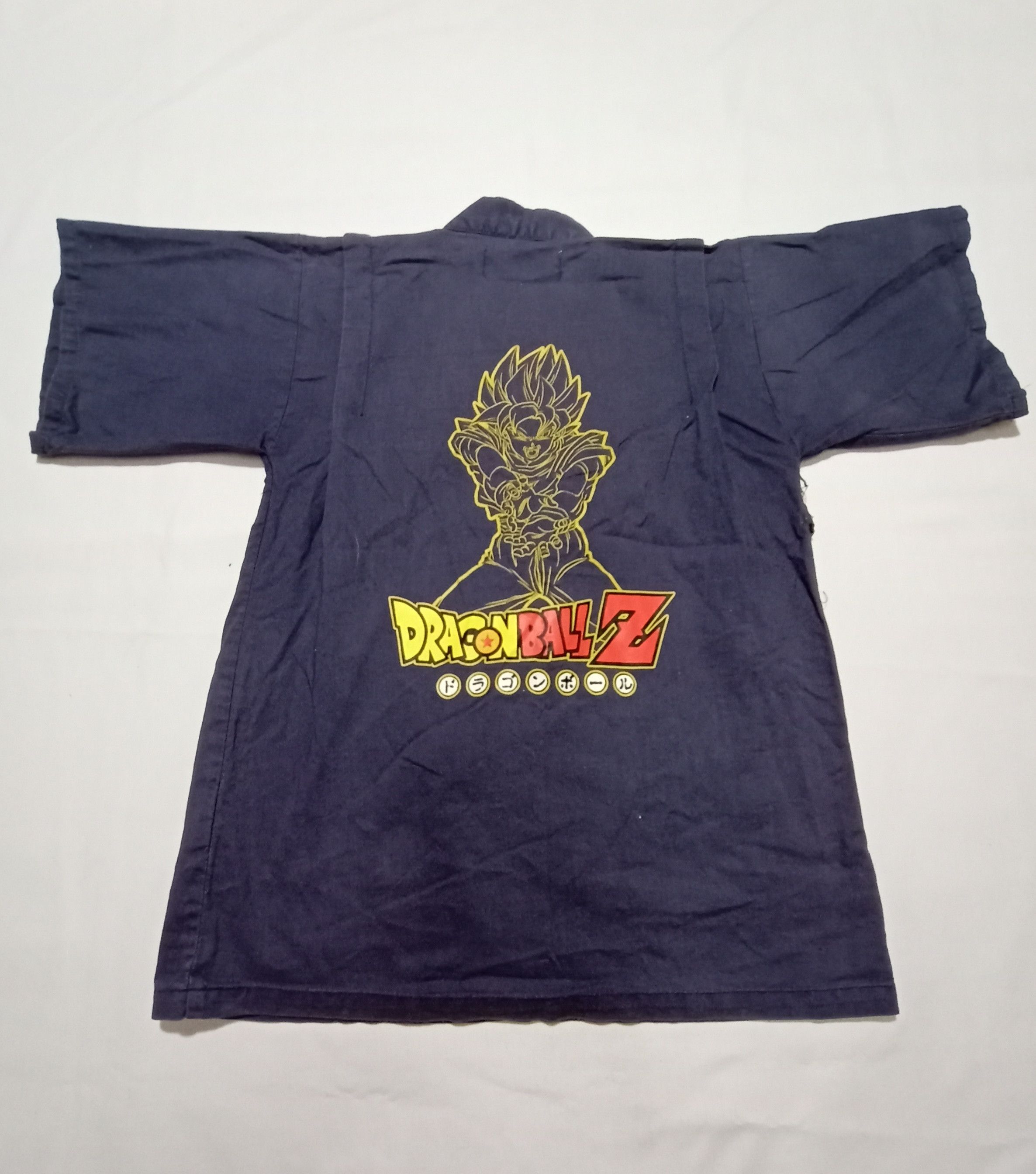 Anime Dragon Ball Z Kimono Noragi Jinbei Haori Cardigan Jacket Size XXS / US 00 / IT 34 - 1 Thumbnail