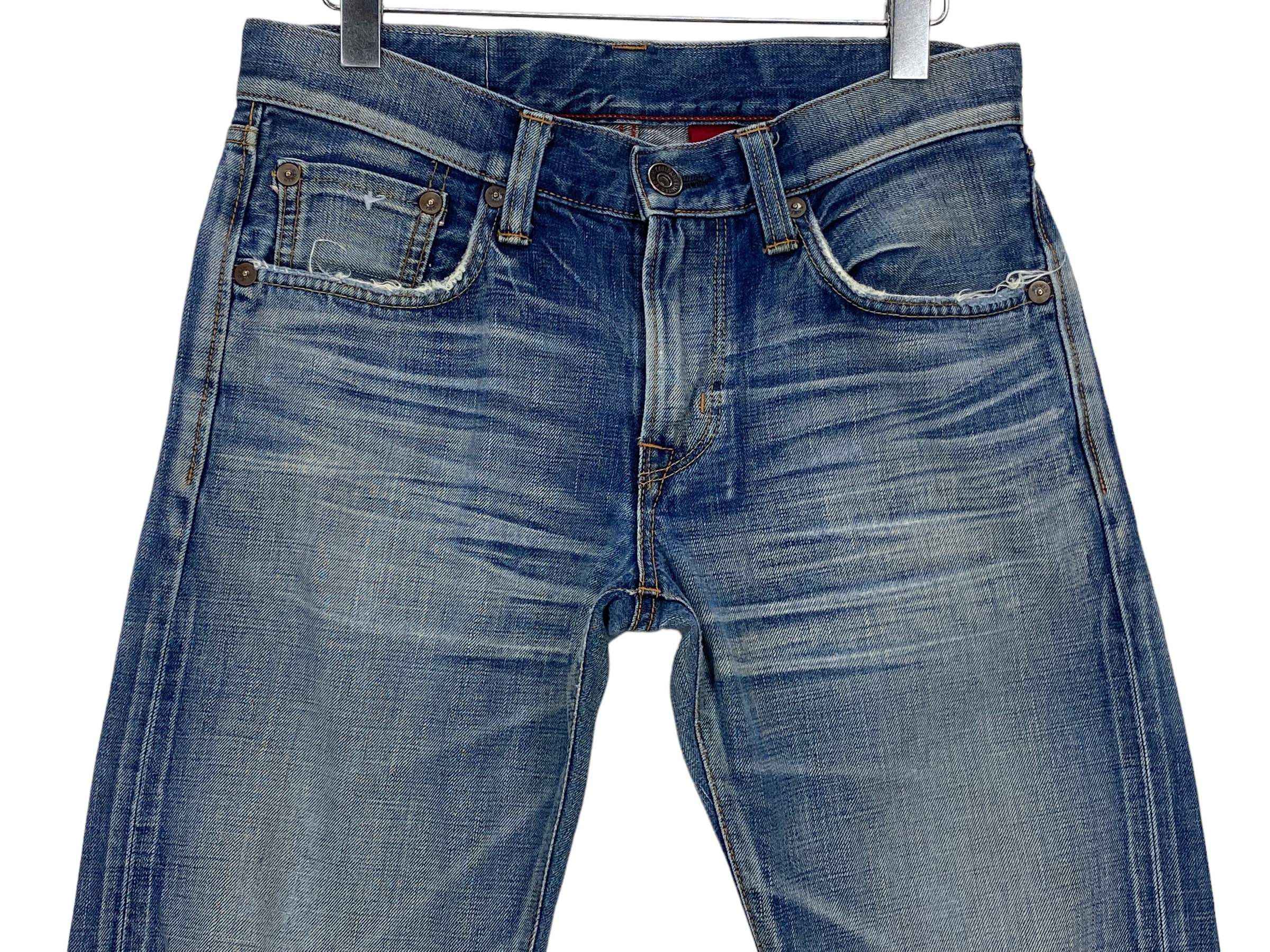 Edwin Edwin Jeans Selvedge Jeans Medium Wash Jeans Size US 31 - 3 Thumbnail