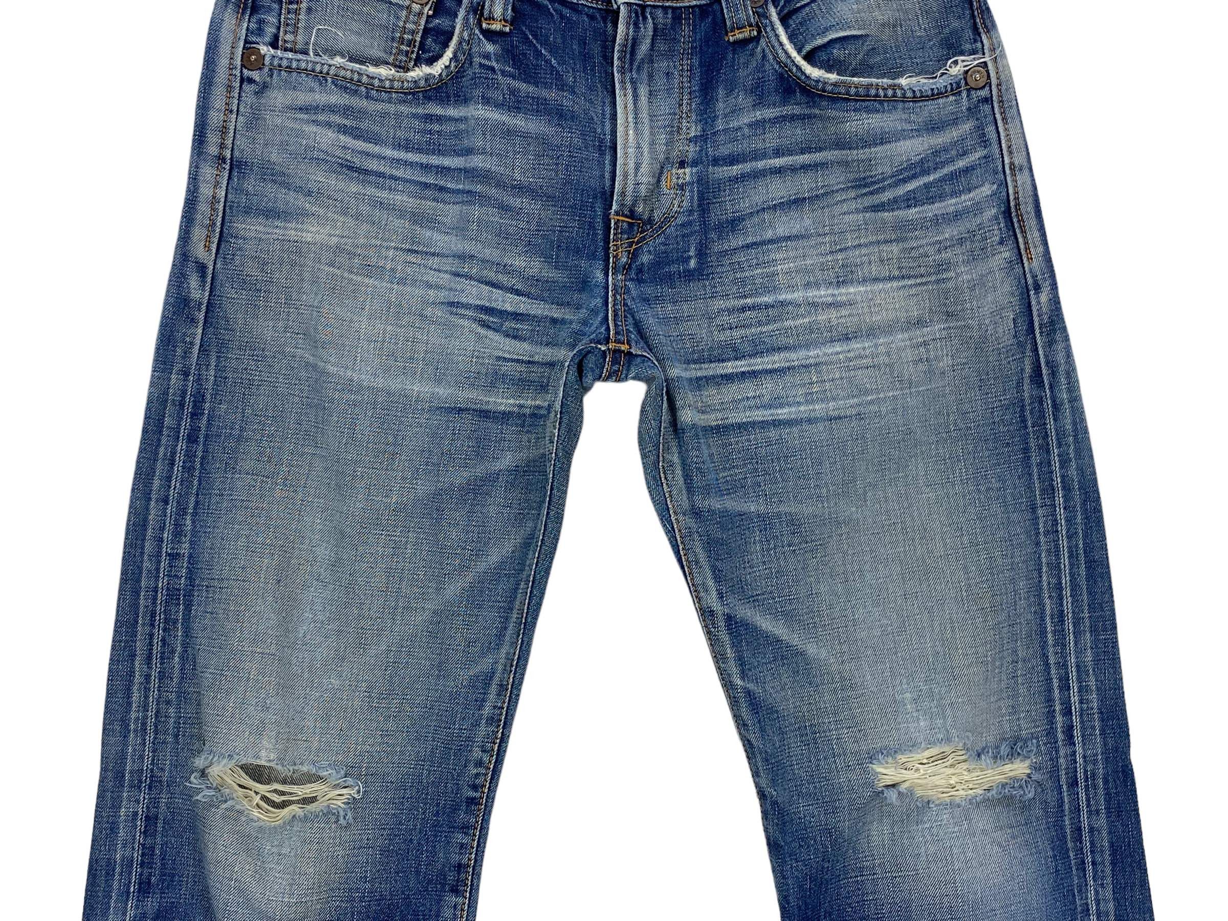 Edwin Edwin Jeans Selvedge Jeans Medium Wash Jeans Size US 31 - 4 Thumbnail