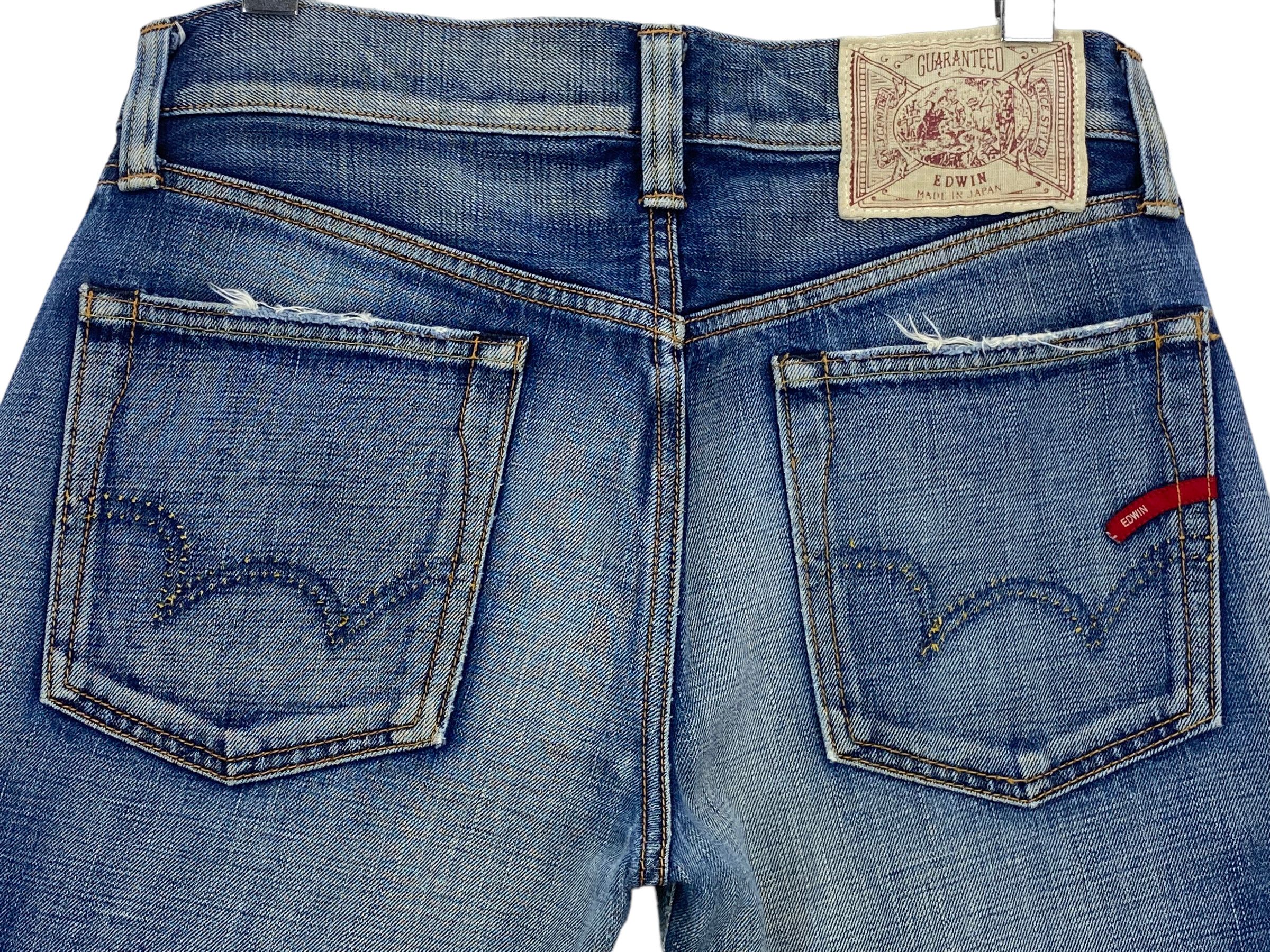 Edwin Edwin Jeans Selvedge Jeans Medium Wash Jeans Size US 31 - 8 Thumbnail