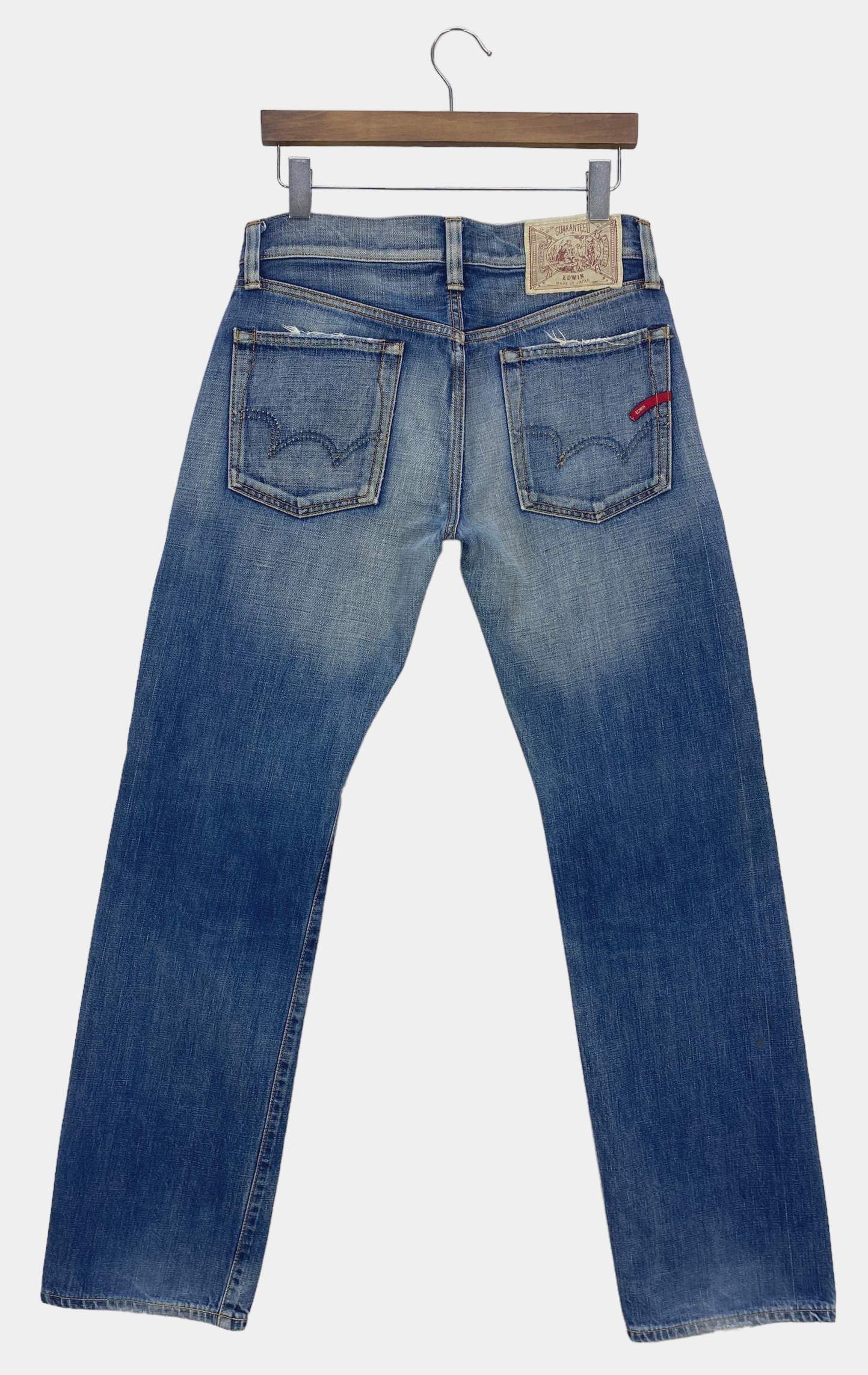 Edwin Edwin Jeans Selvedge Jeans Medium Wash Jeans Size US 31 - 1 Thumbnail