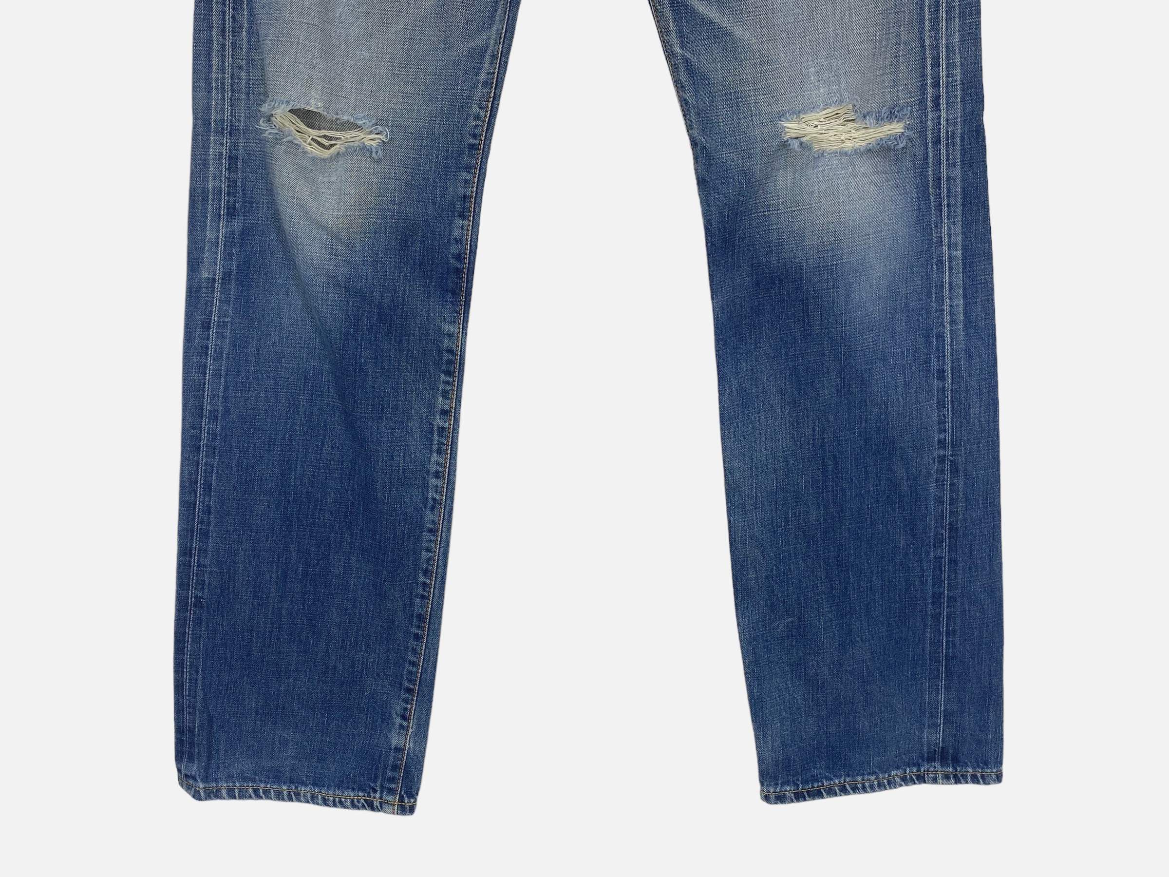 Edwin Edwin Jeans Selvedge Jeans Medium Wash Jeans Size US 31 - 5 Thumbnail