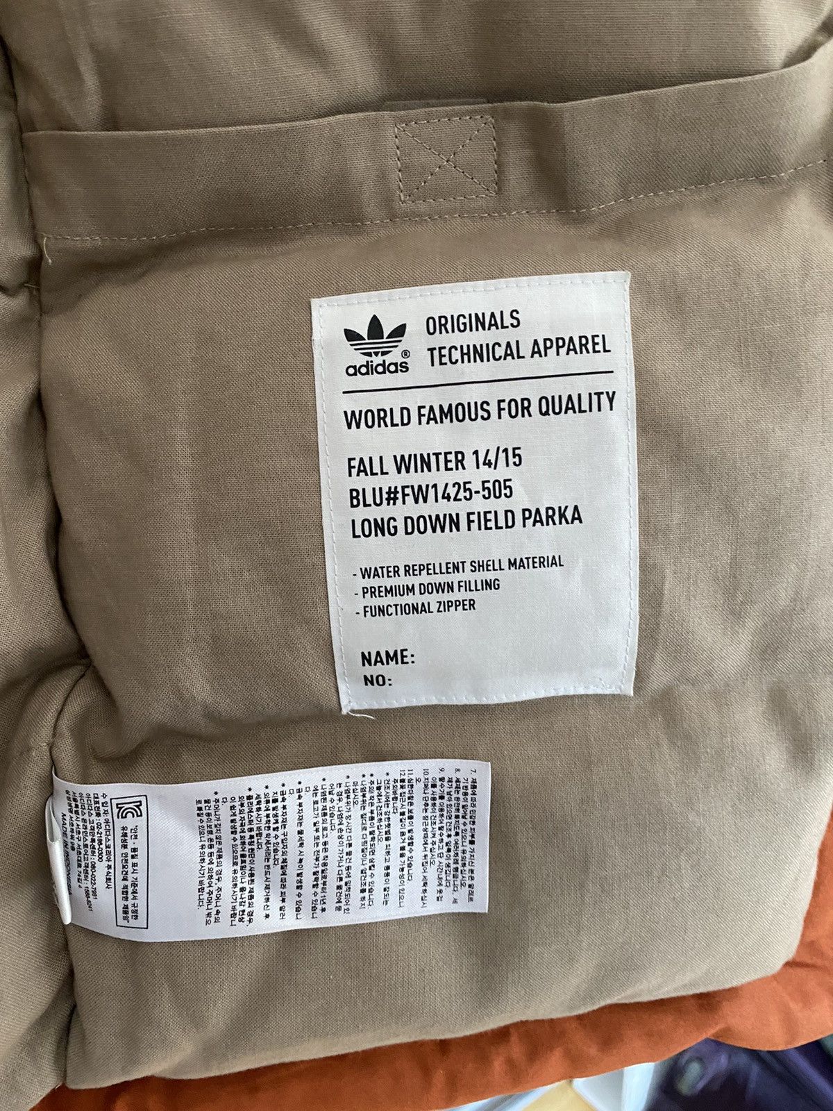 Adidas Adidas Originals Foxred Down Long Down Parka Size US S / EU 44-46 / 1 - 4 Thumbnail