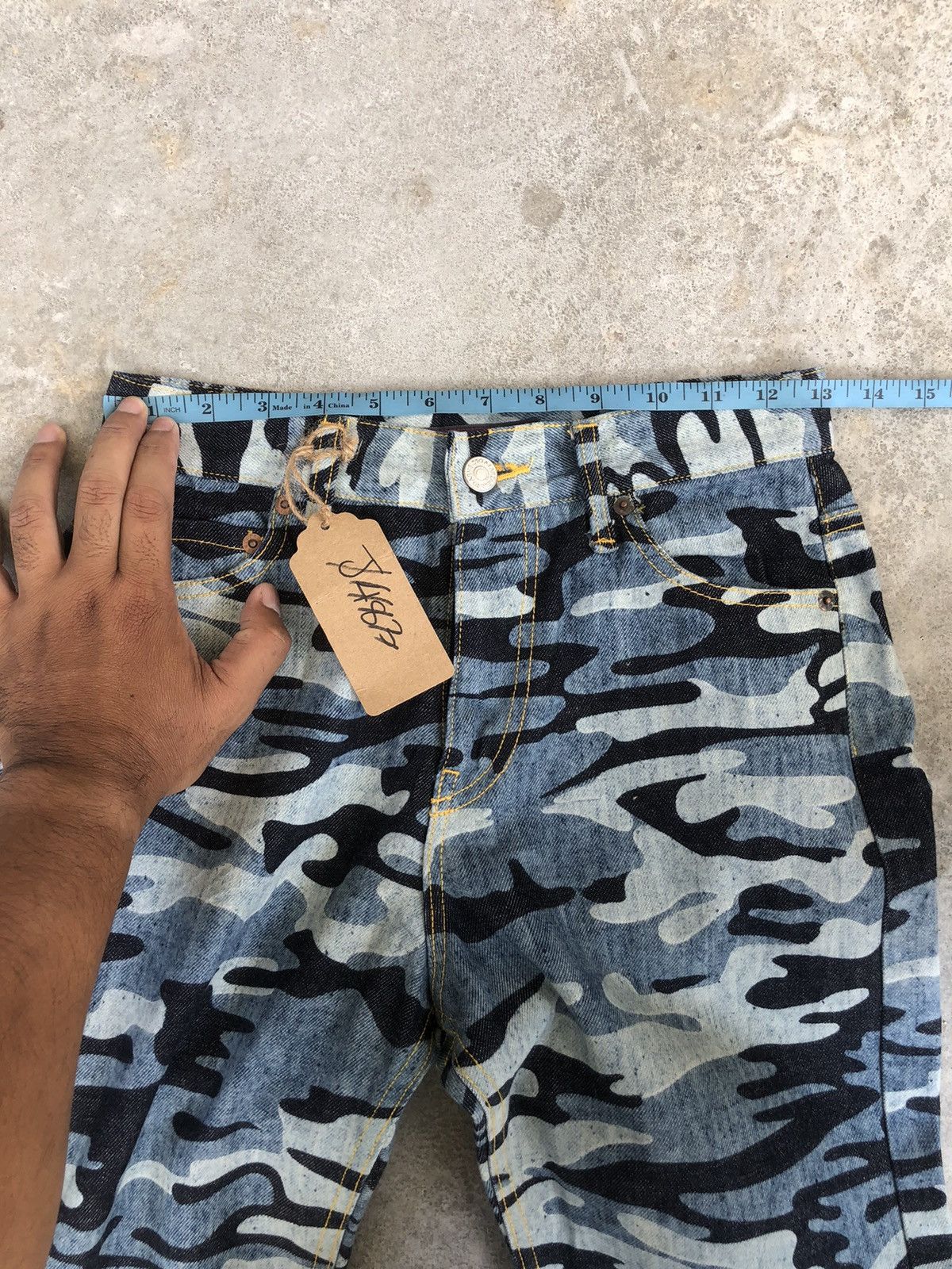 Who Decides War Japanese Ozone Community Flared Jeans Size US 26 / EU 42 - 17 Thumbnail